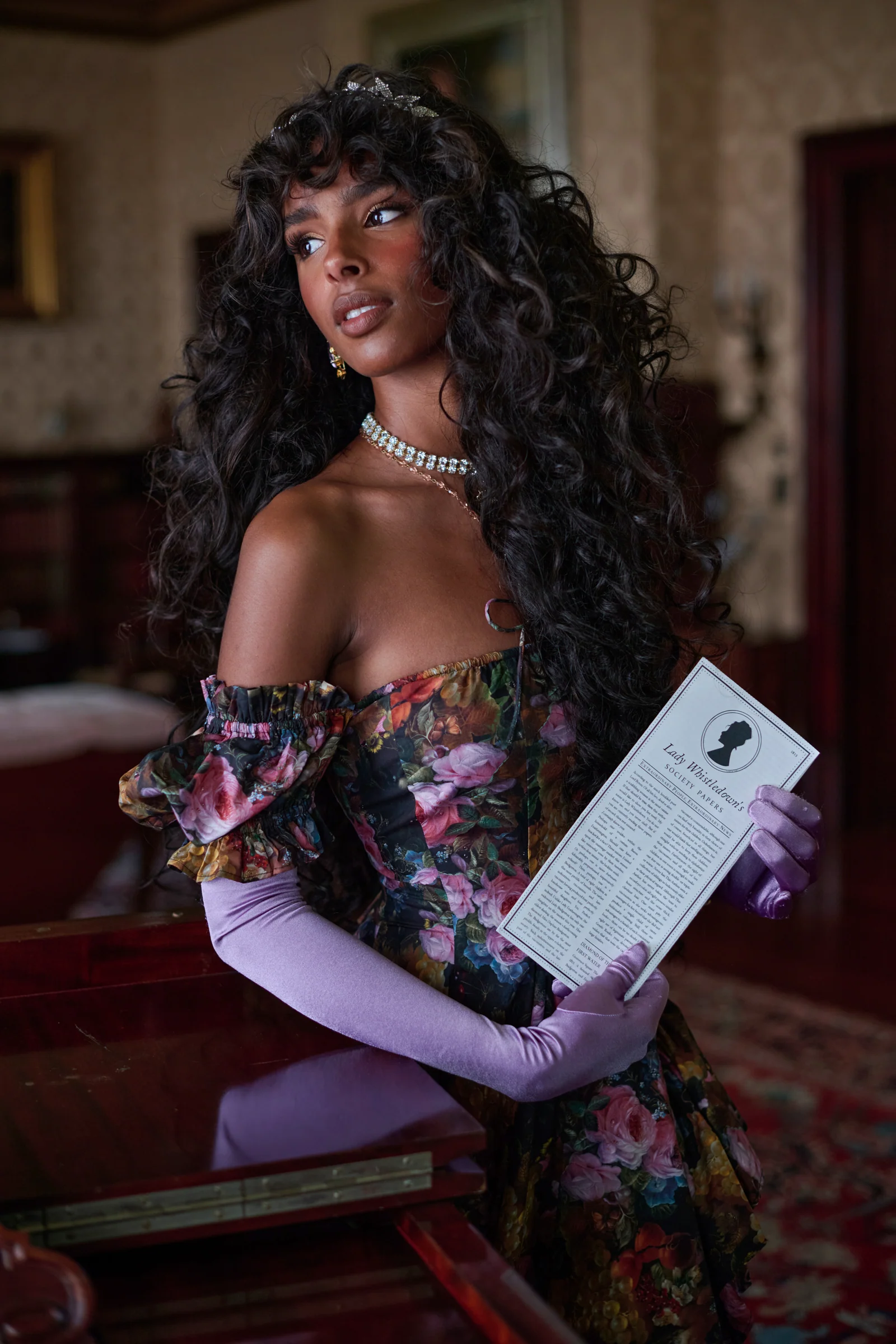 Genevieve Foxglove Dress - Image 12