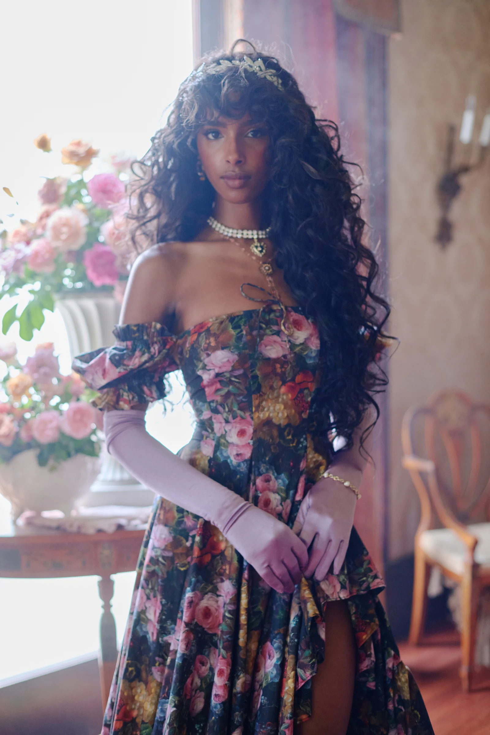 Genevieve Foxglove Dress - Image 6