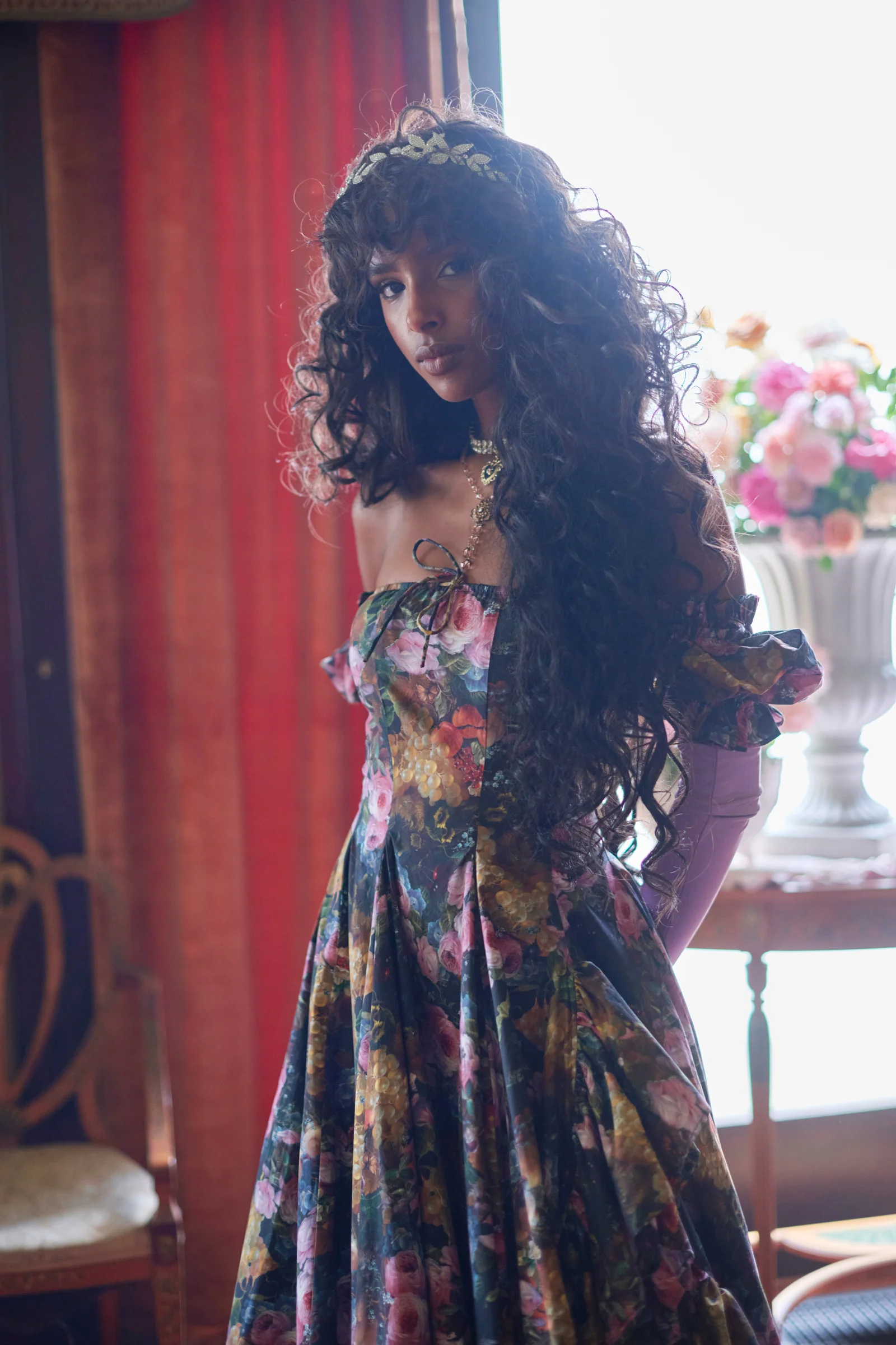 Genevieve Foxglove Dress - Image 8