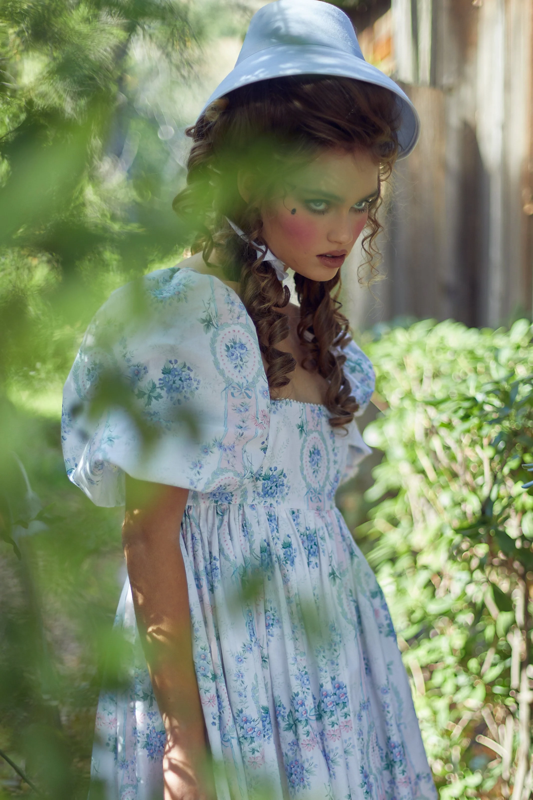 La Belle Etoile Cotton French Puff Dress - Image 12