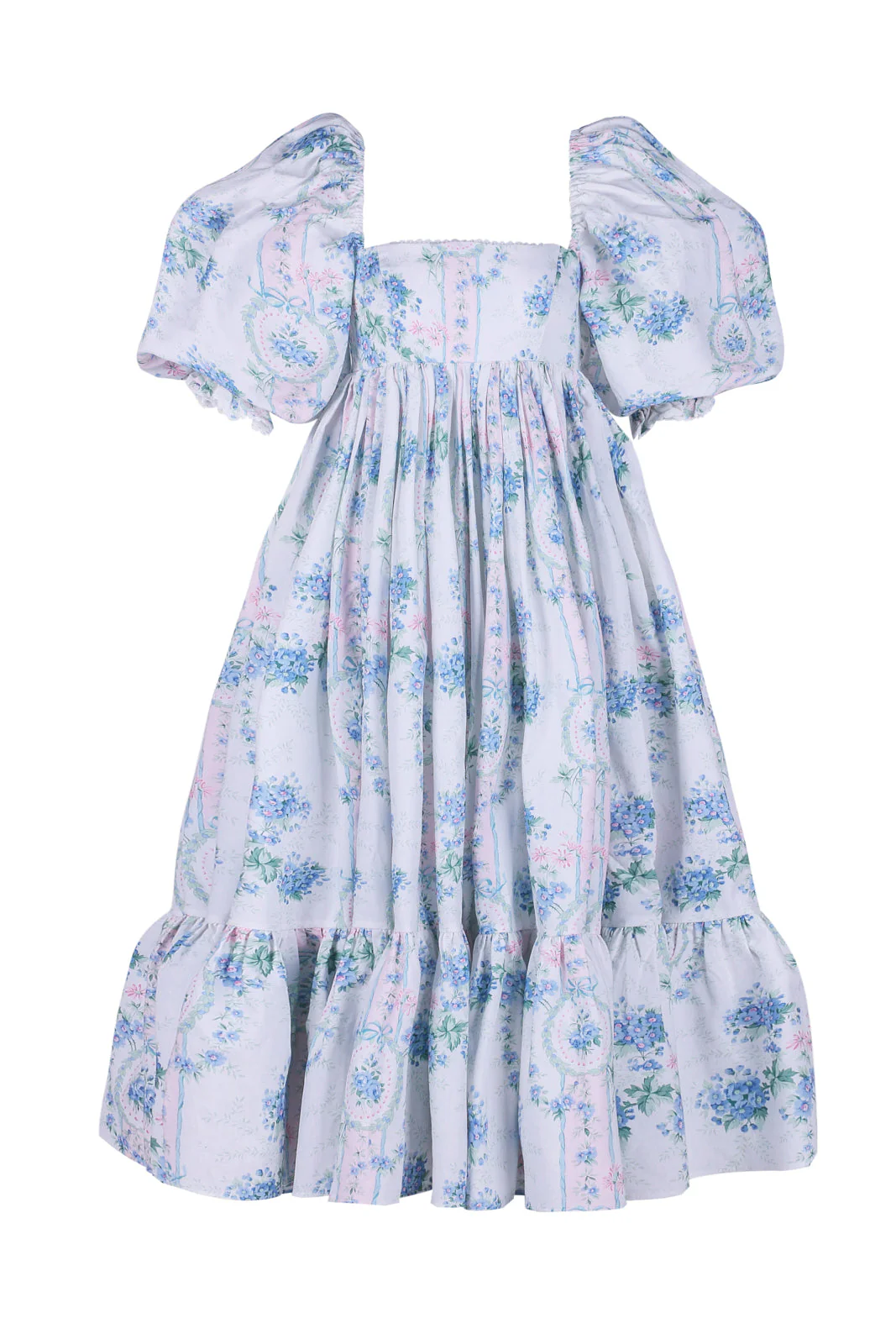 La Belle Etoile Cotton French Puff Dress - Image 3