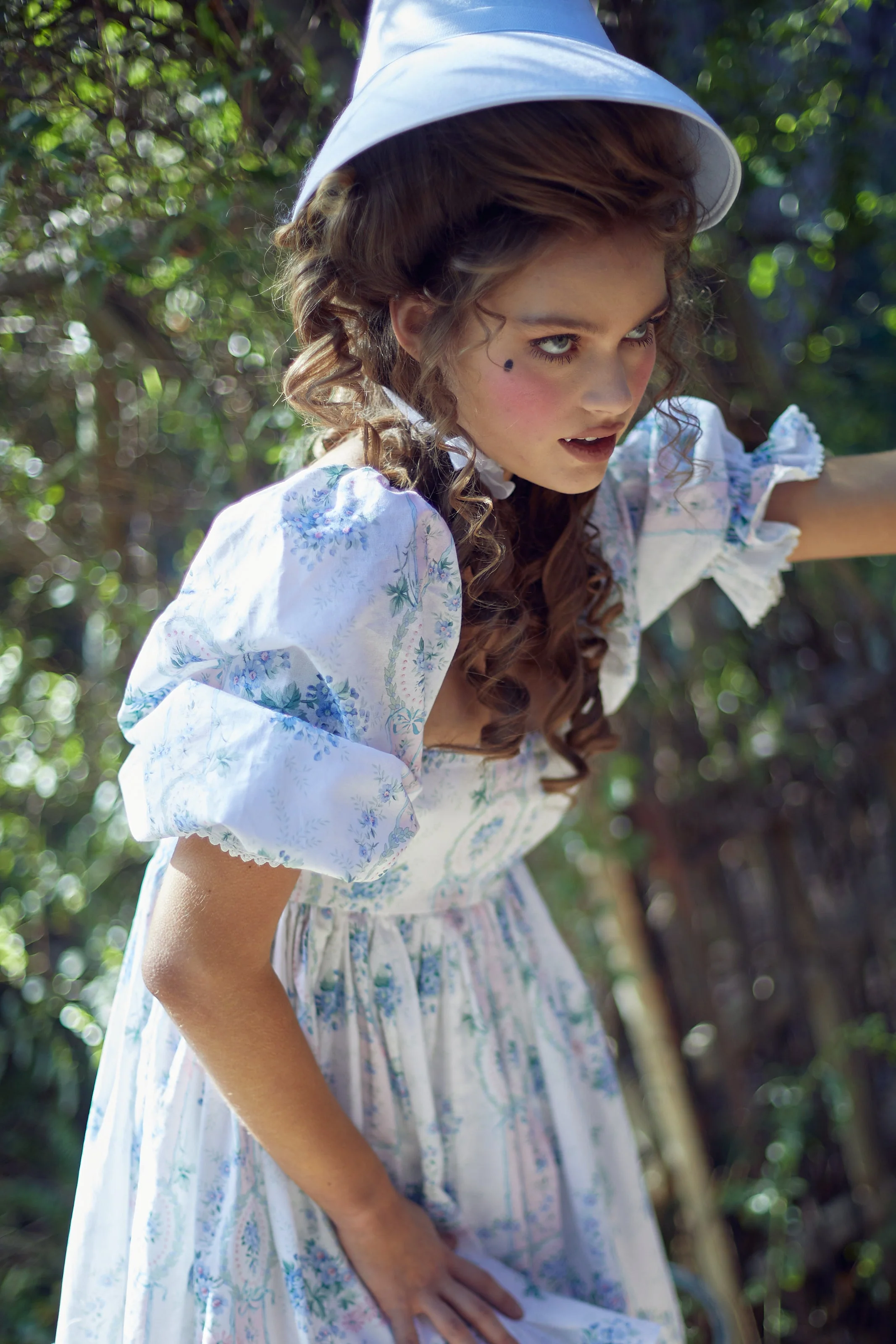 La Belle Etoile Cotton French Puff Dress - Image 9