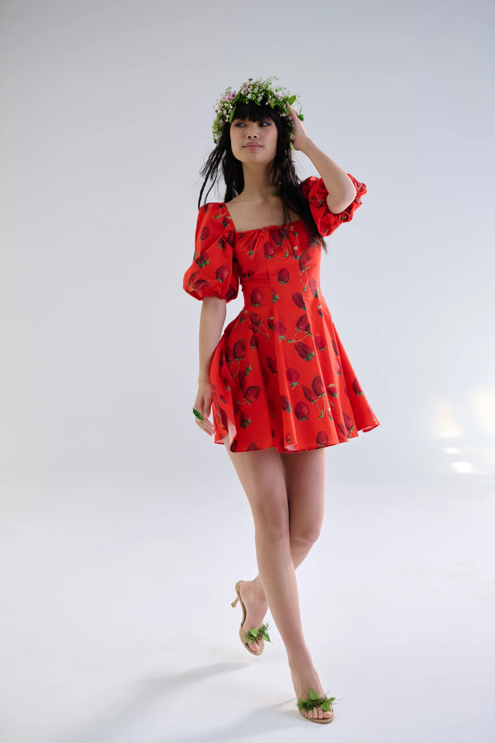 Like Strawberries Mini Day Dress - Image 6