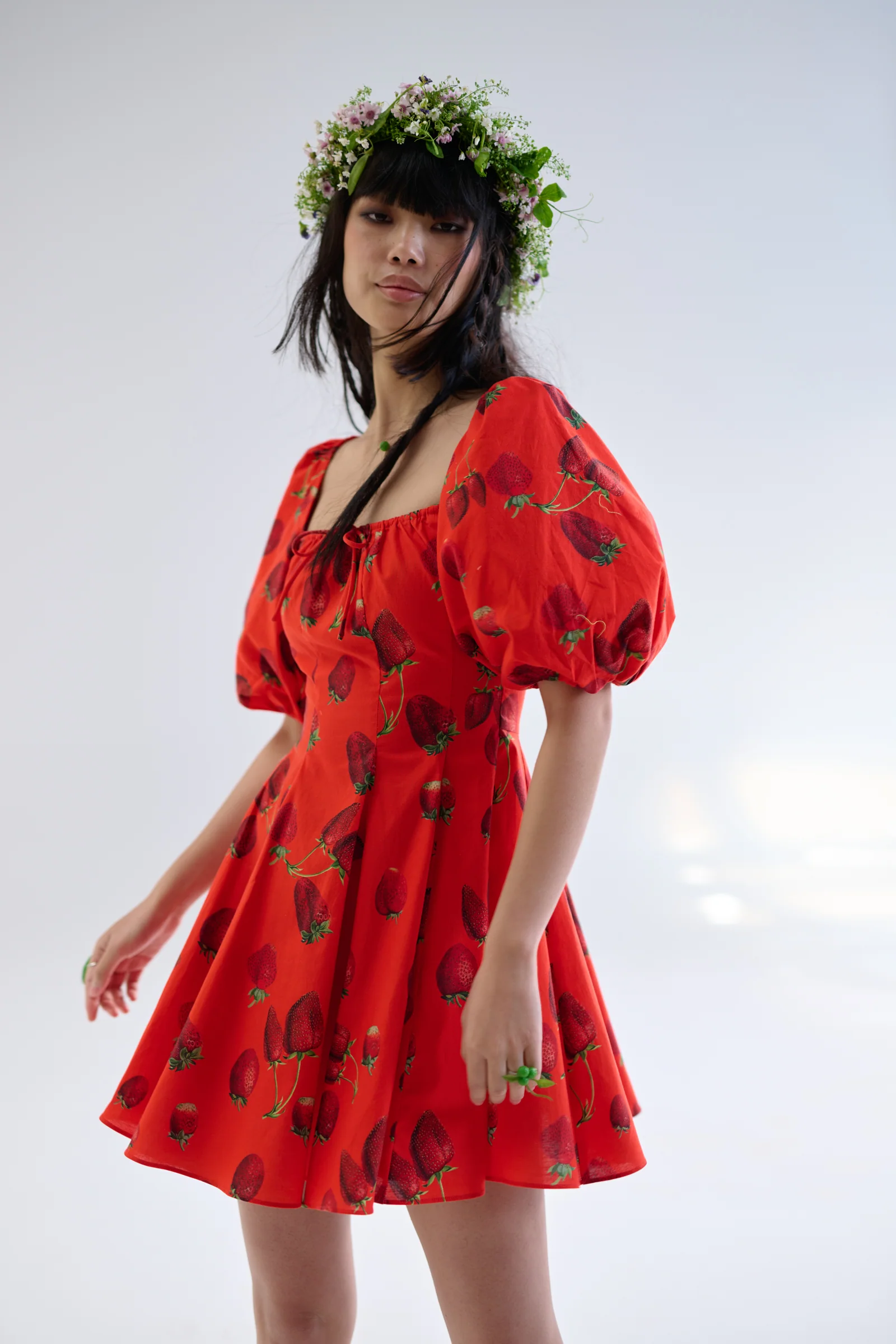 Like Strawberries Mini Day Dress - Image 7