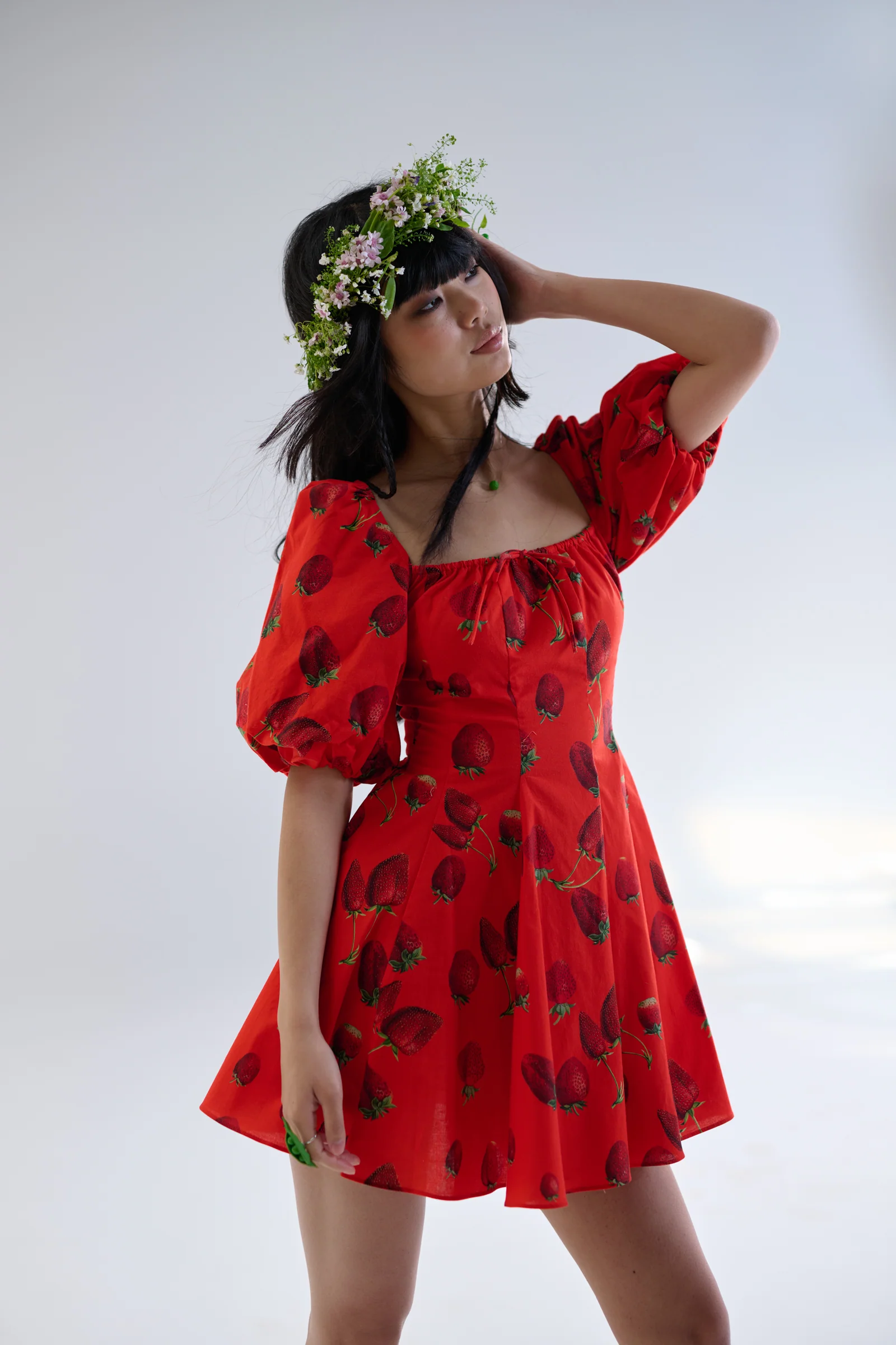 Like Strawberries Mini Day Dress - Image 8