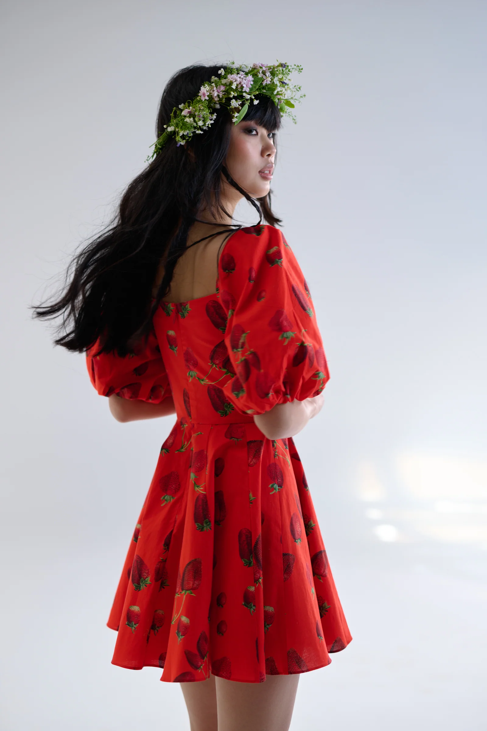 Like Strawberries Mini Day Dress - Image 9