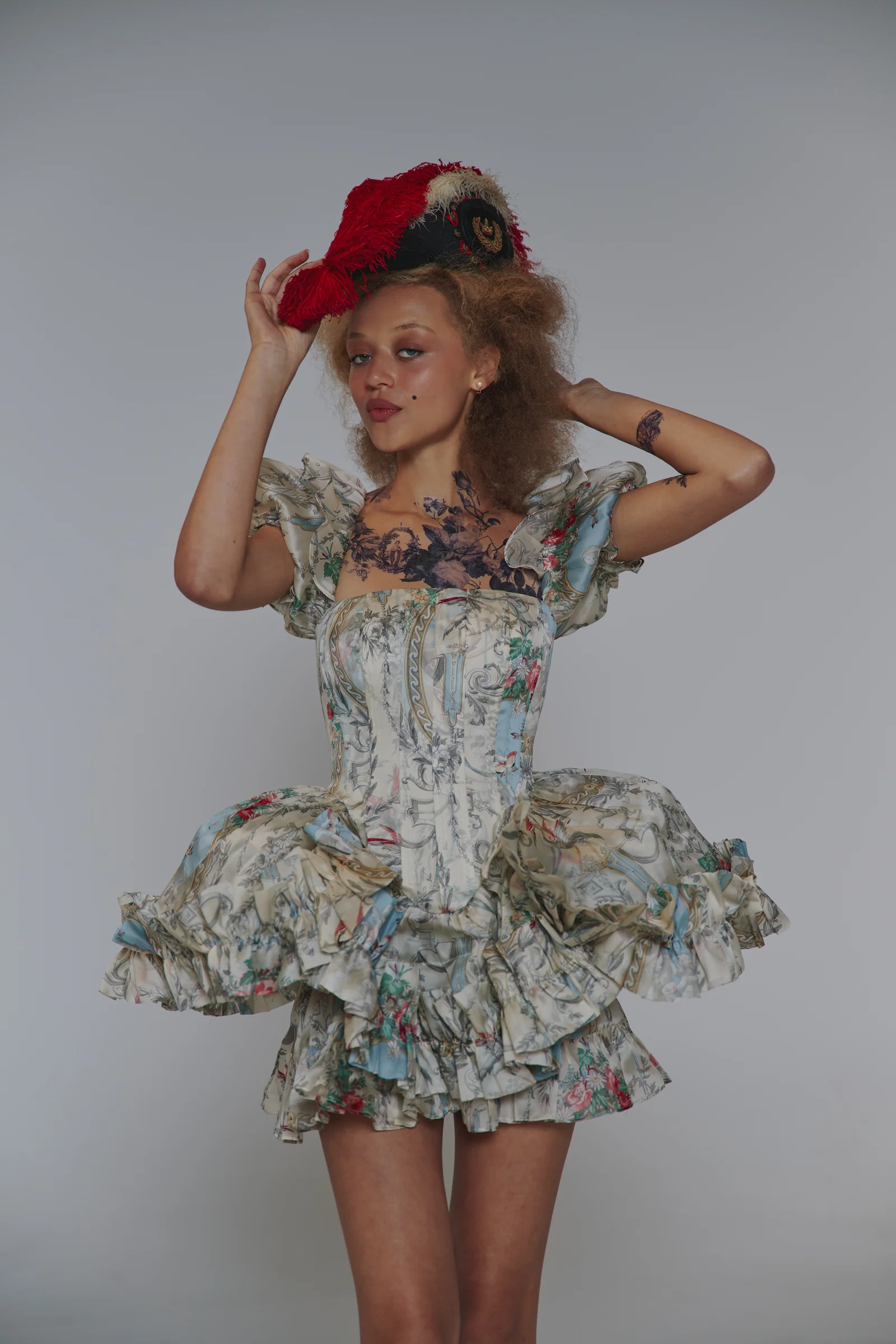 Paint the Town French Silk Countess Dress - Image 10