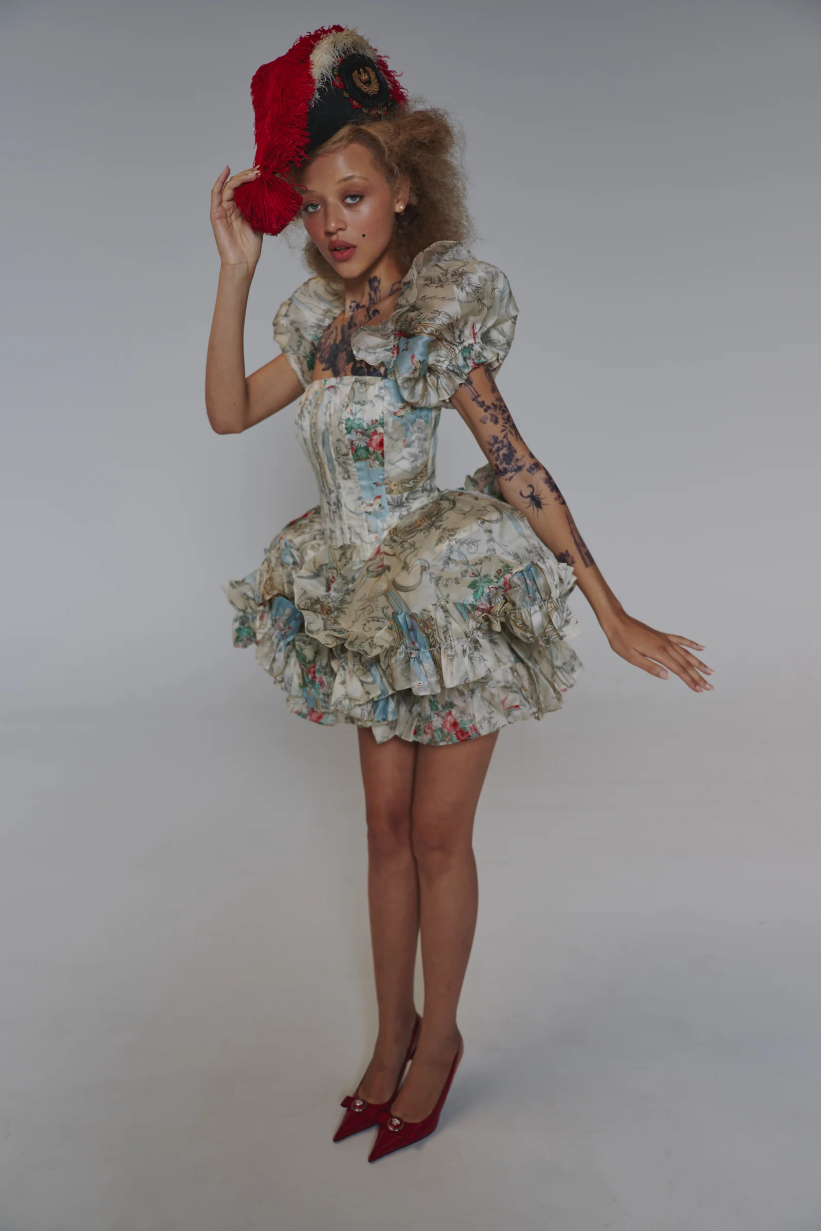 Paint the Town French Silk Countess Dress - Image 8