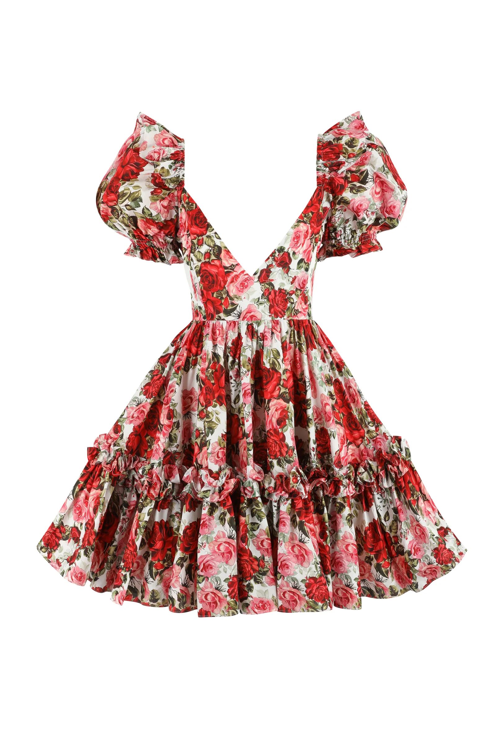 Roses Are Red Girls Night Dress - Image 7