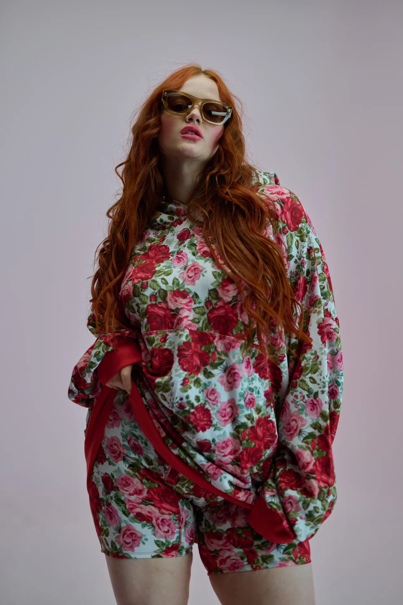 Roses Are Red Pillow Short Set - Image 5