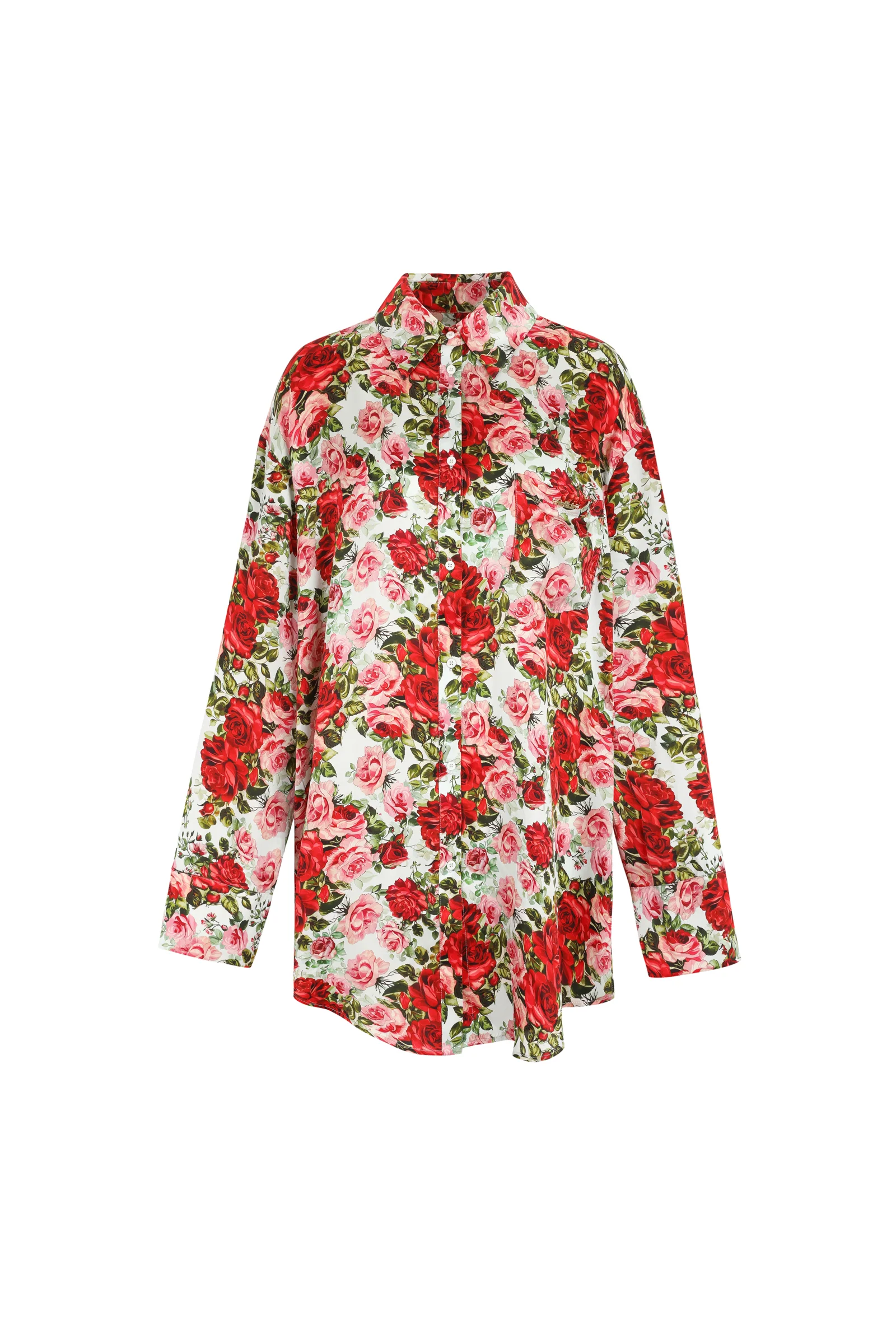 Roses Are Red Silk Slumber Party Set - Image 7