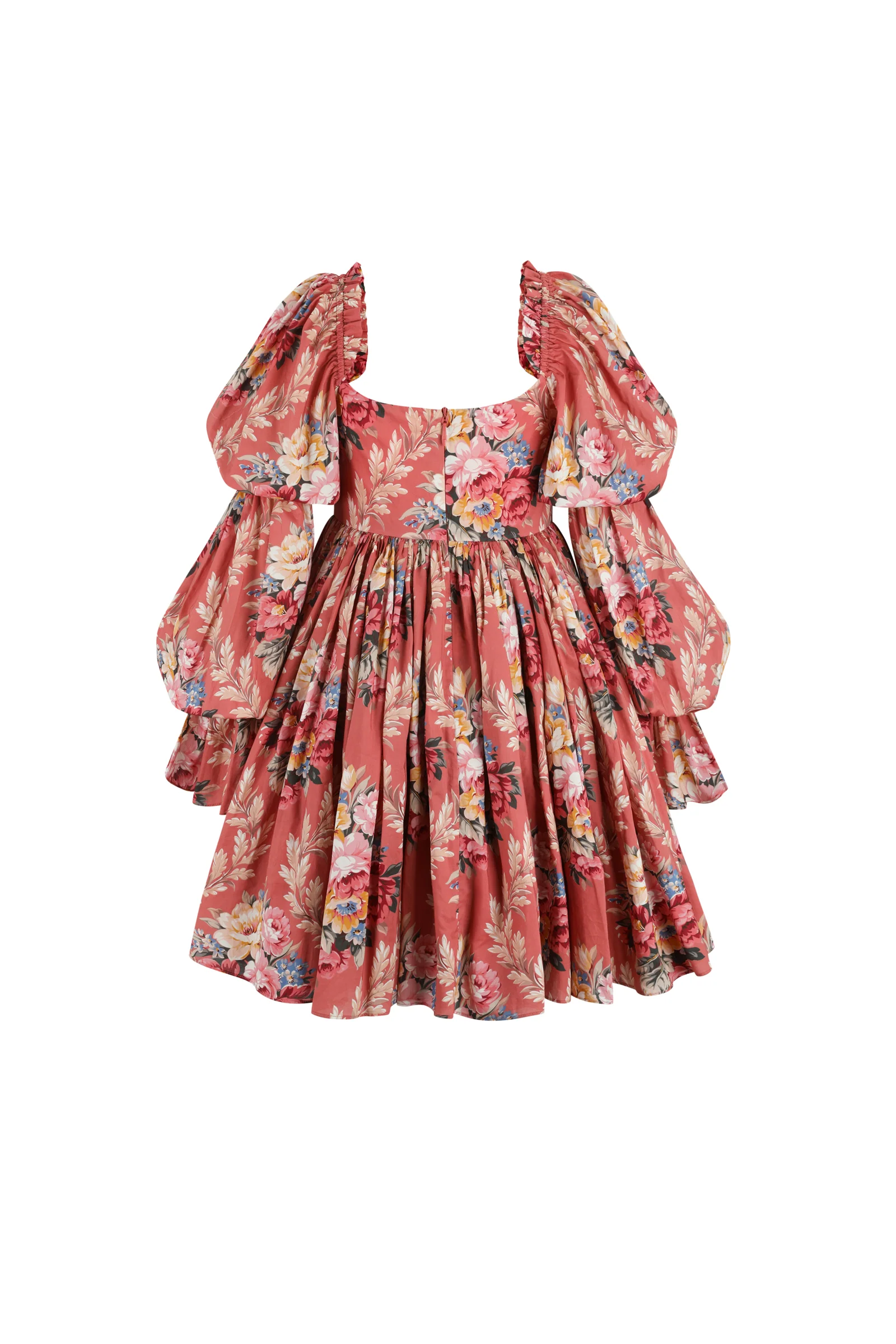 The Autumn Raphaelite Puff Dress - Image 3