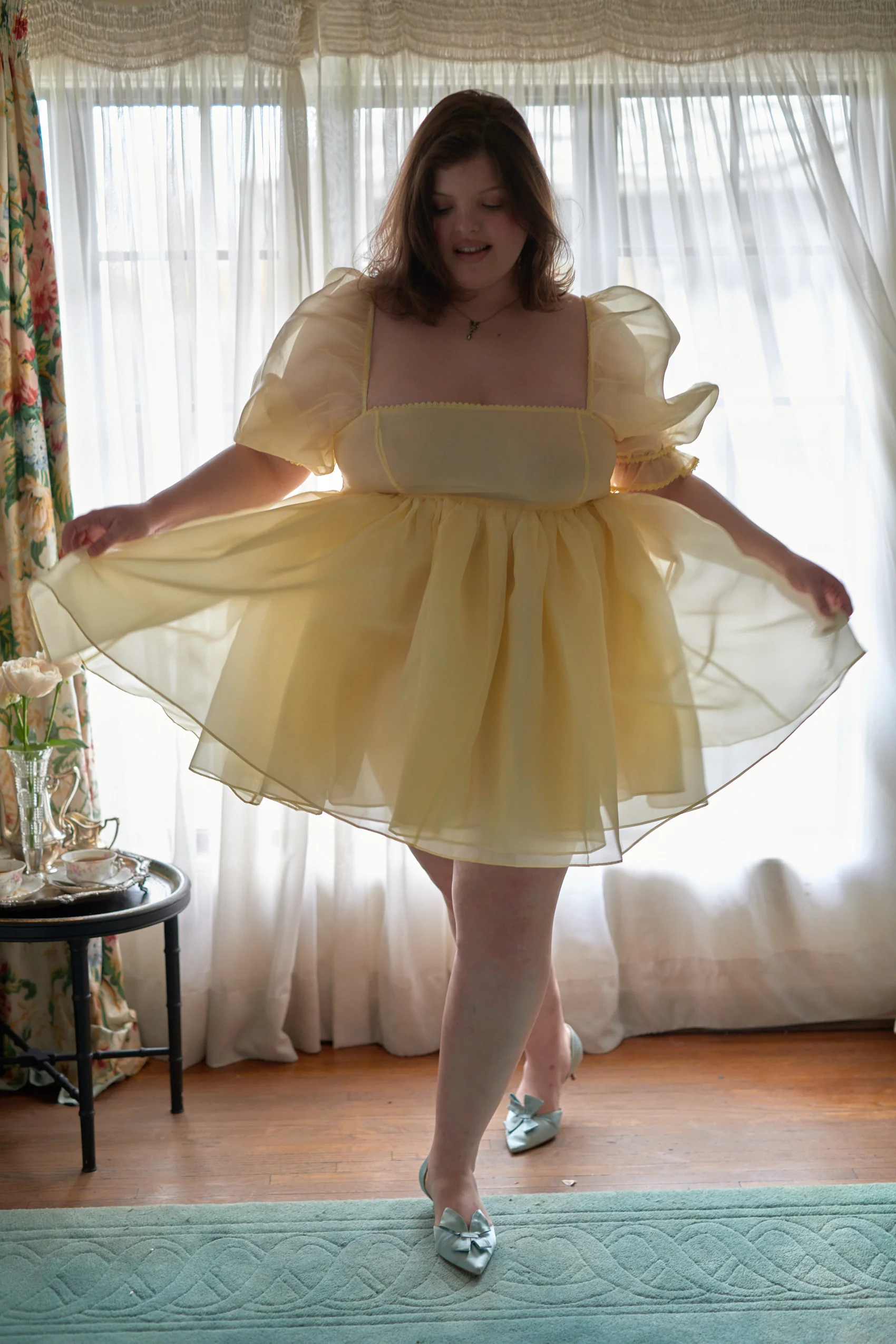 The Baby Banana Puff Dress - Image 12