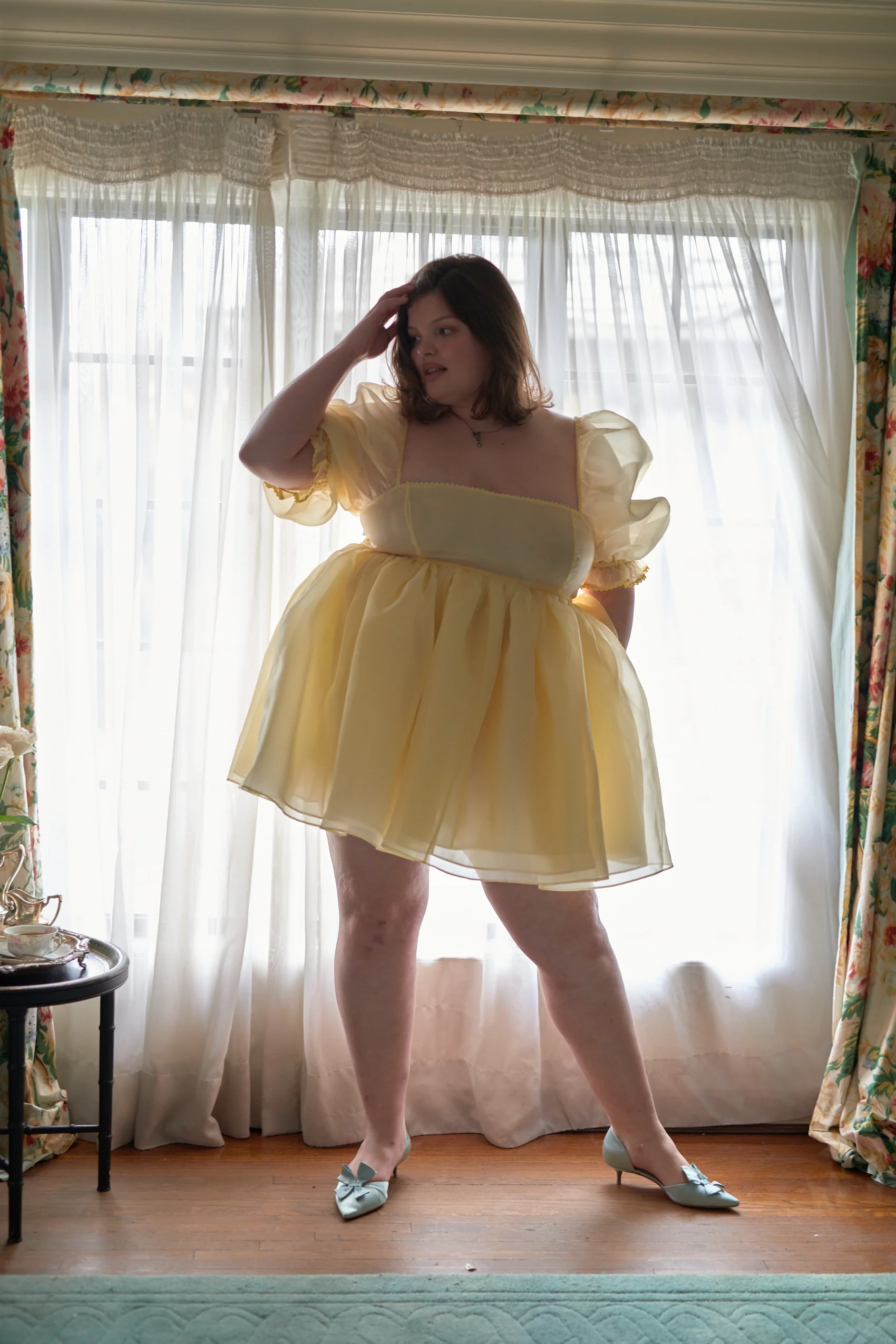 The Baby Banana Puff Dress - Image 15