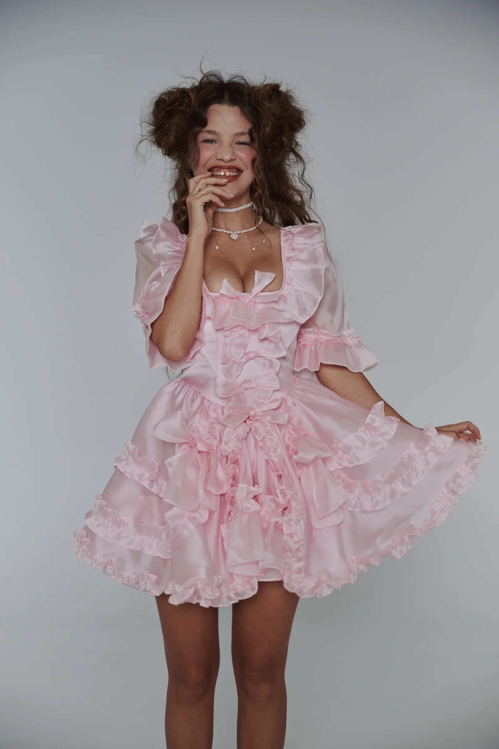 The Baby Soft Antoinette Mini Dress - Image 8