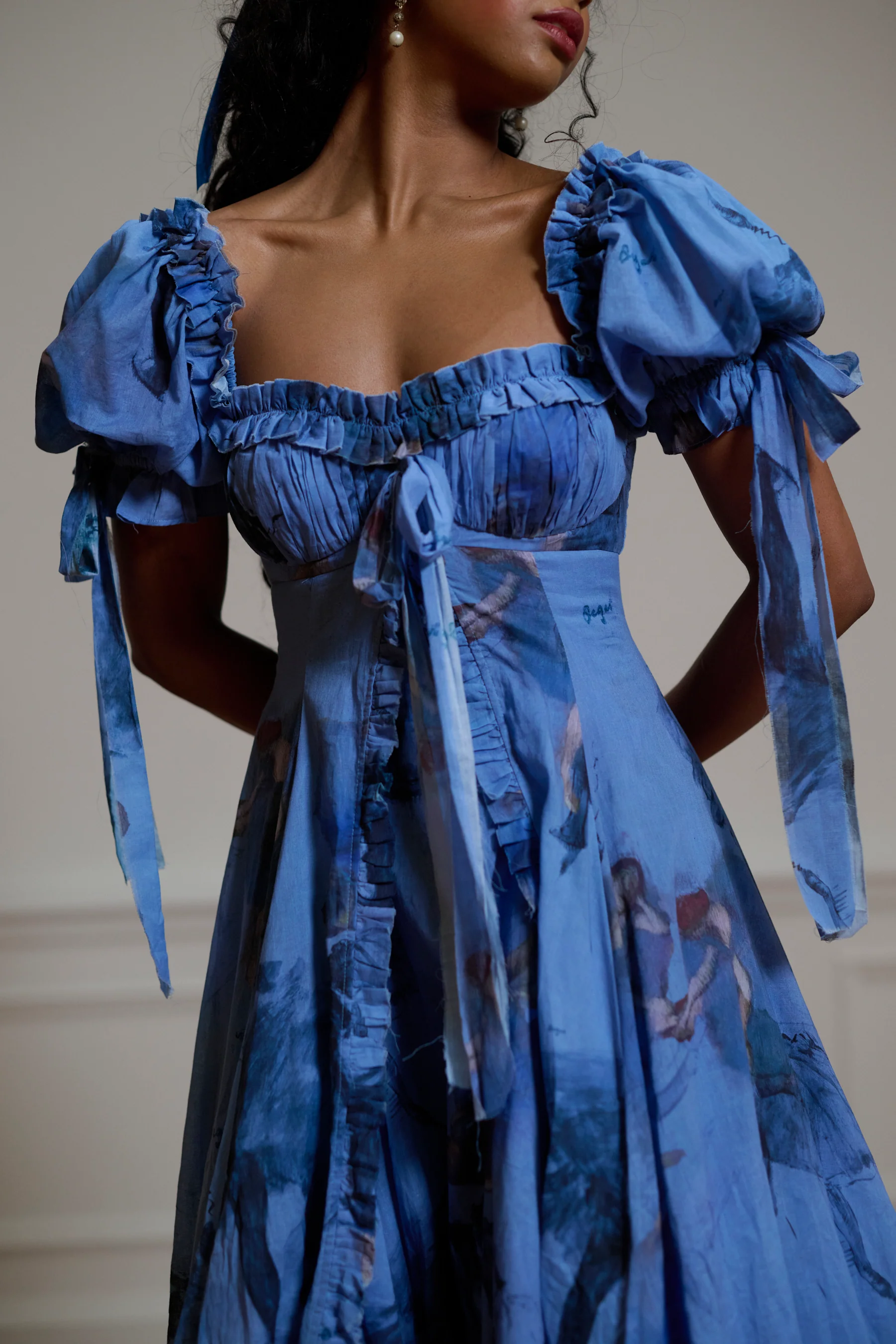 The Blue Dancer Oracle Gown - Image 8
