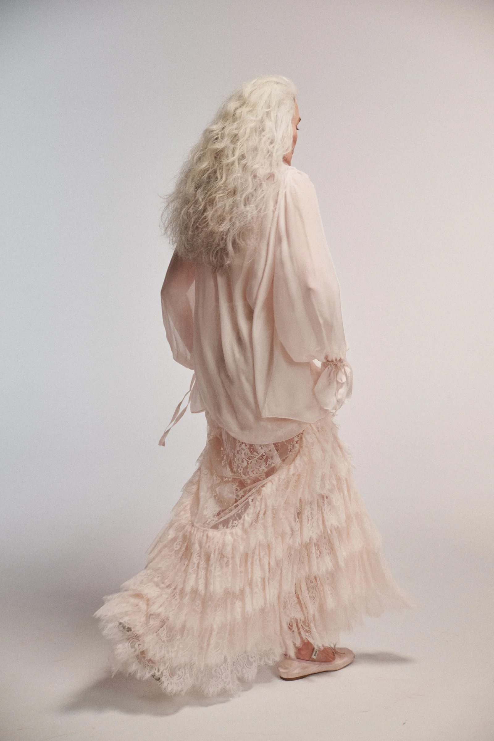 The Silk Blush Shakespeare Blouse - Image 11