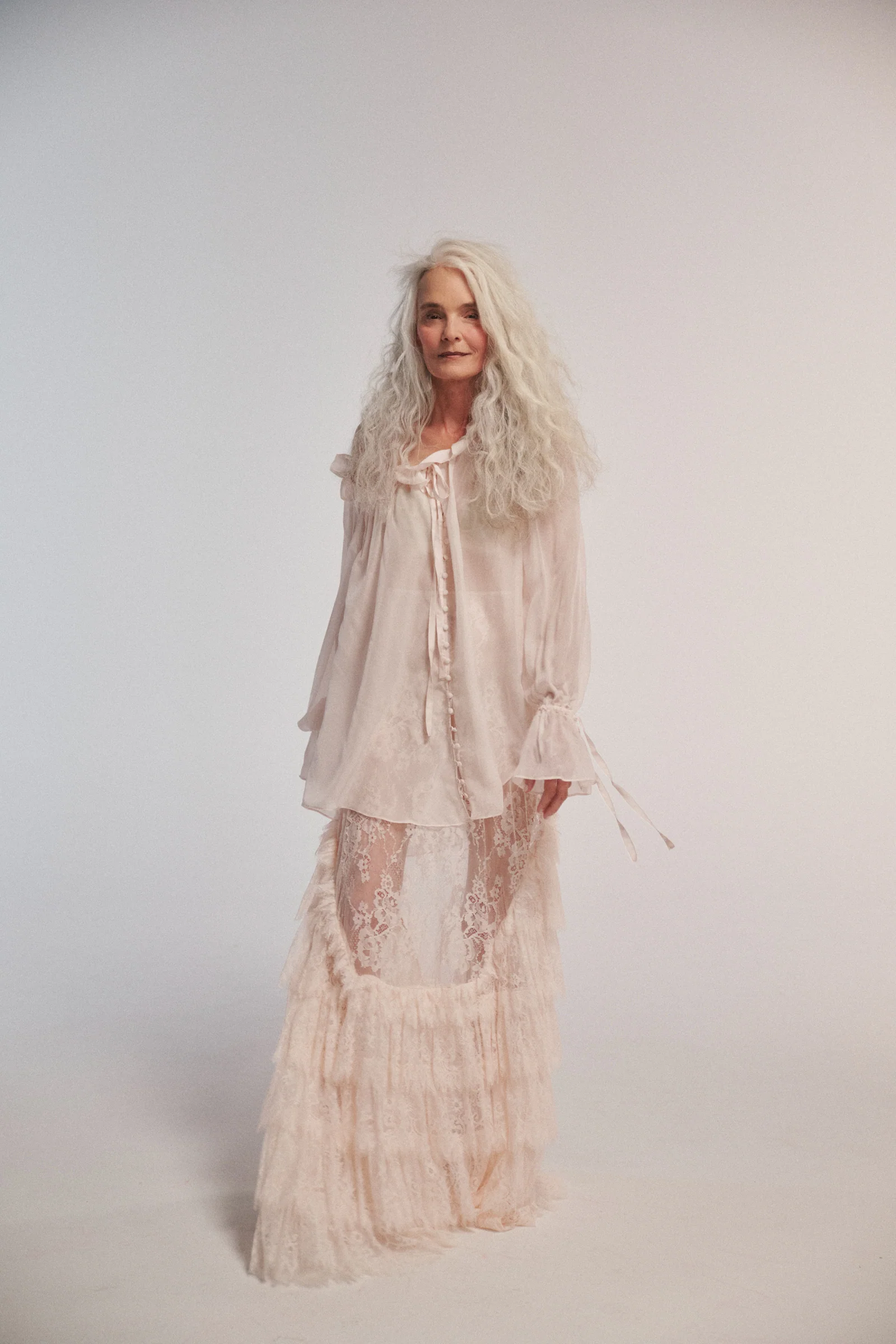 The Silk Blush Shakespeare Blouse - Image 9