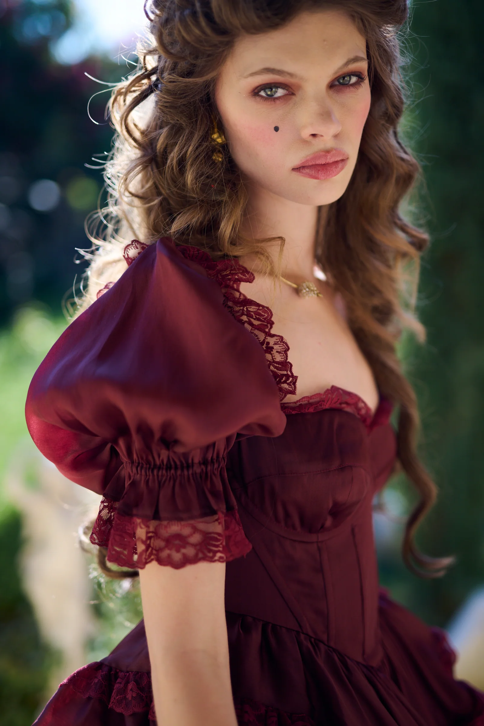 The Bordeaux Cecile Dress - Image 16