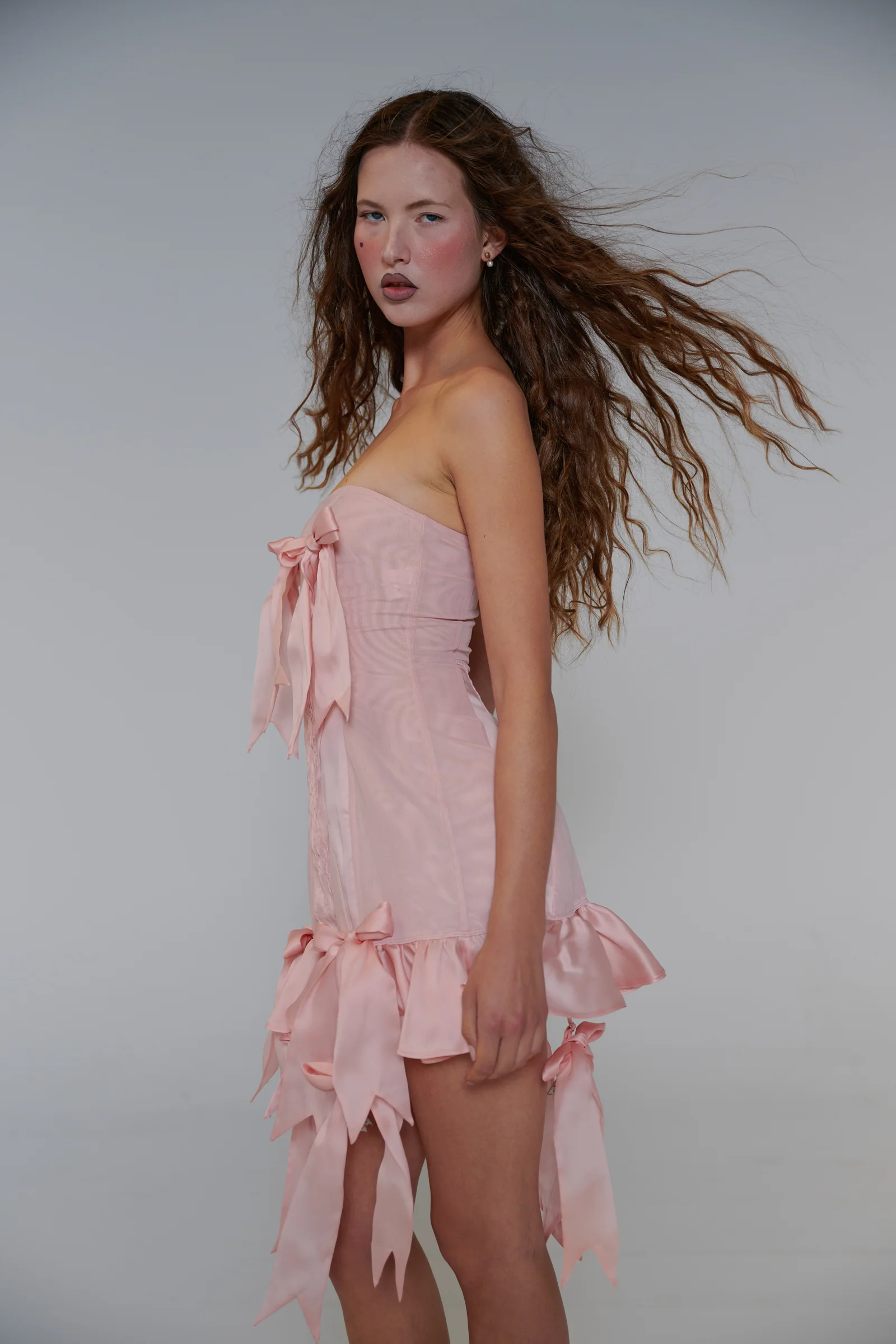 The Silk Boudoir Flasher Dress - Image 10