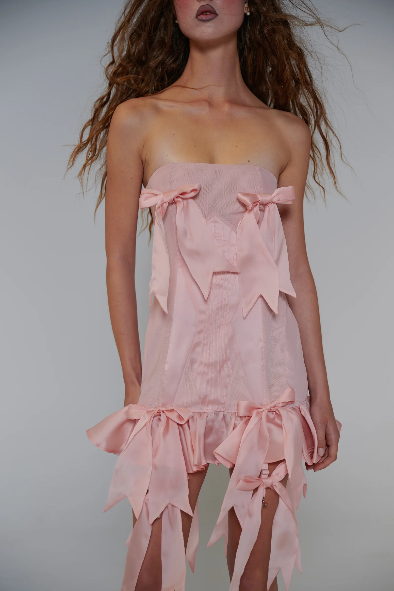 The Silk Boudoir Flasher Dress - Image 11