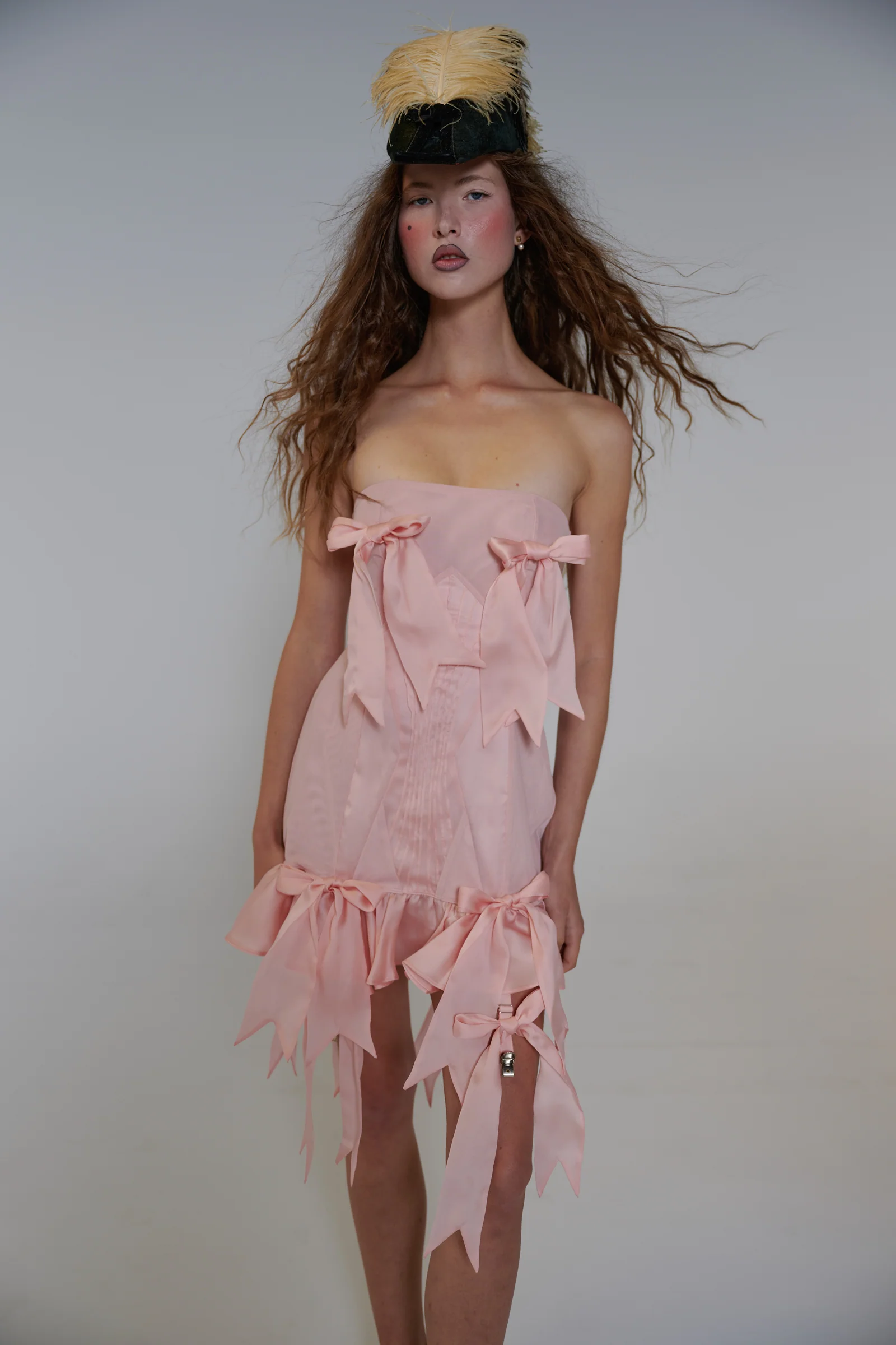The Silk Boudoir Flasher Dress - Image 12