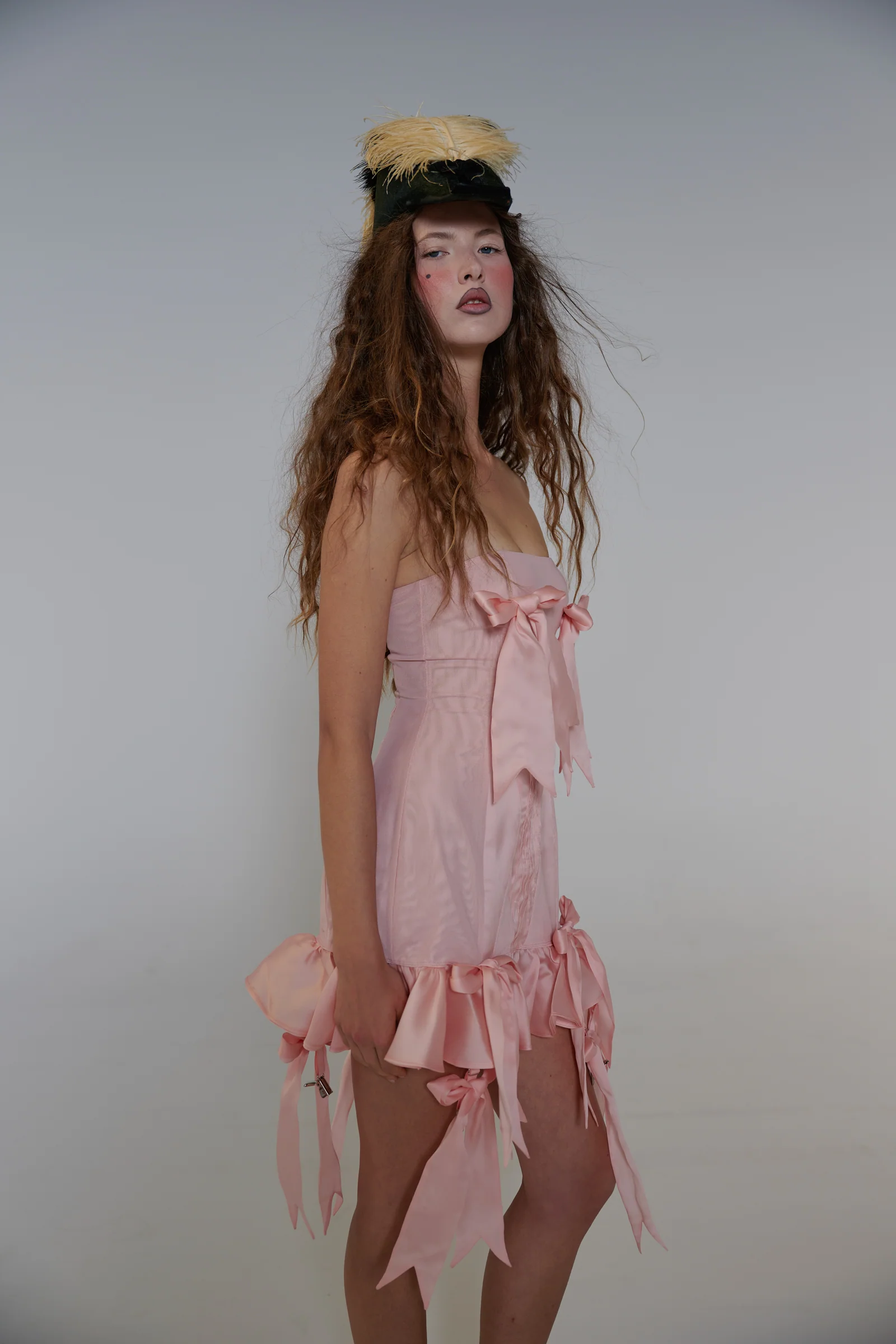 The Silk Boudoir Flasher Dress - Image 13
