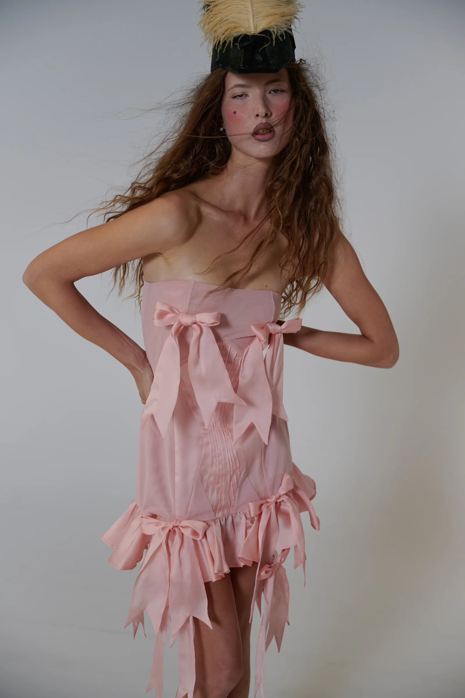 The Silk Boudoir Flasher Dress - Image 4
