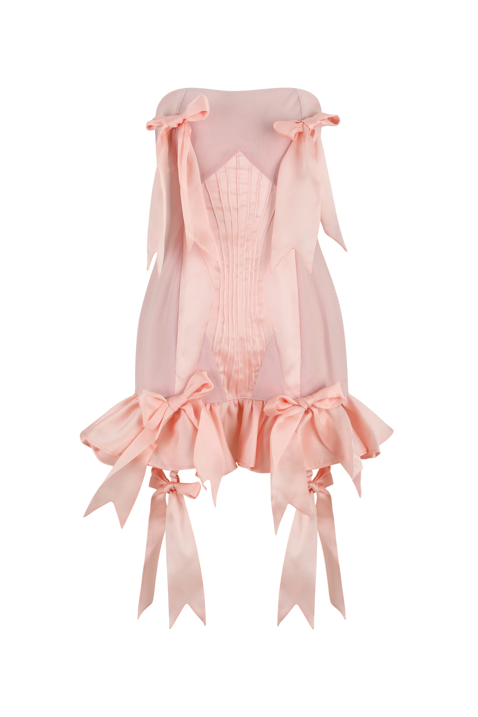 The Silk Boudoir Flasher Dress - Image 6