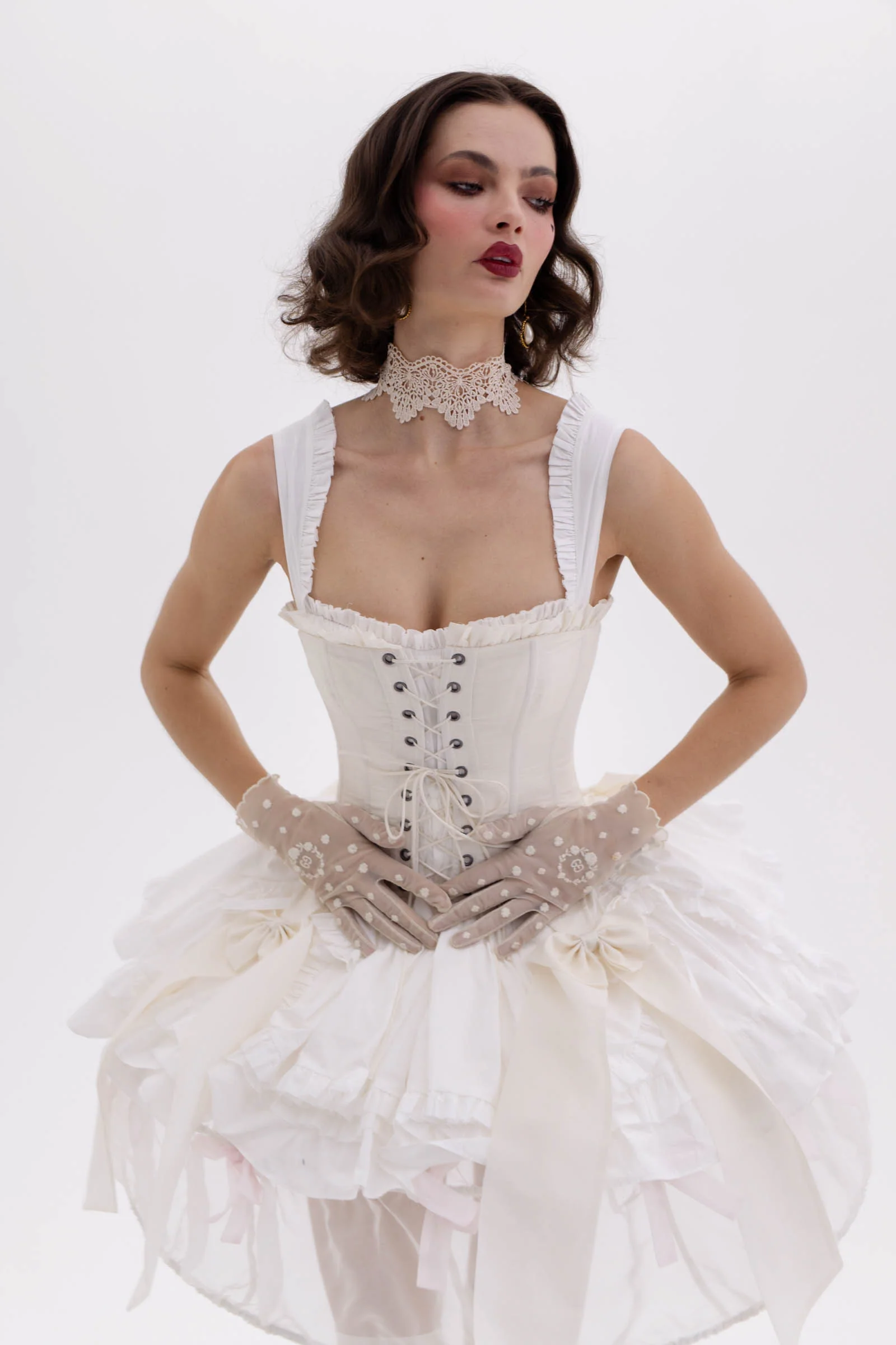 The Ivory A La Mode Corset - Image 6