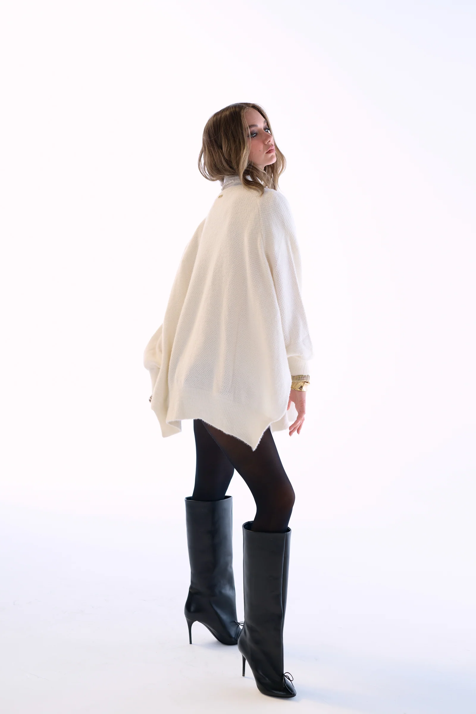 The Ivory Ballet Fuzz Sweater - Image 9