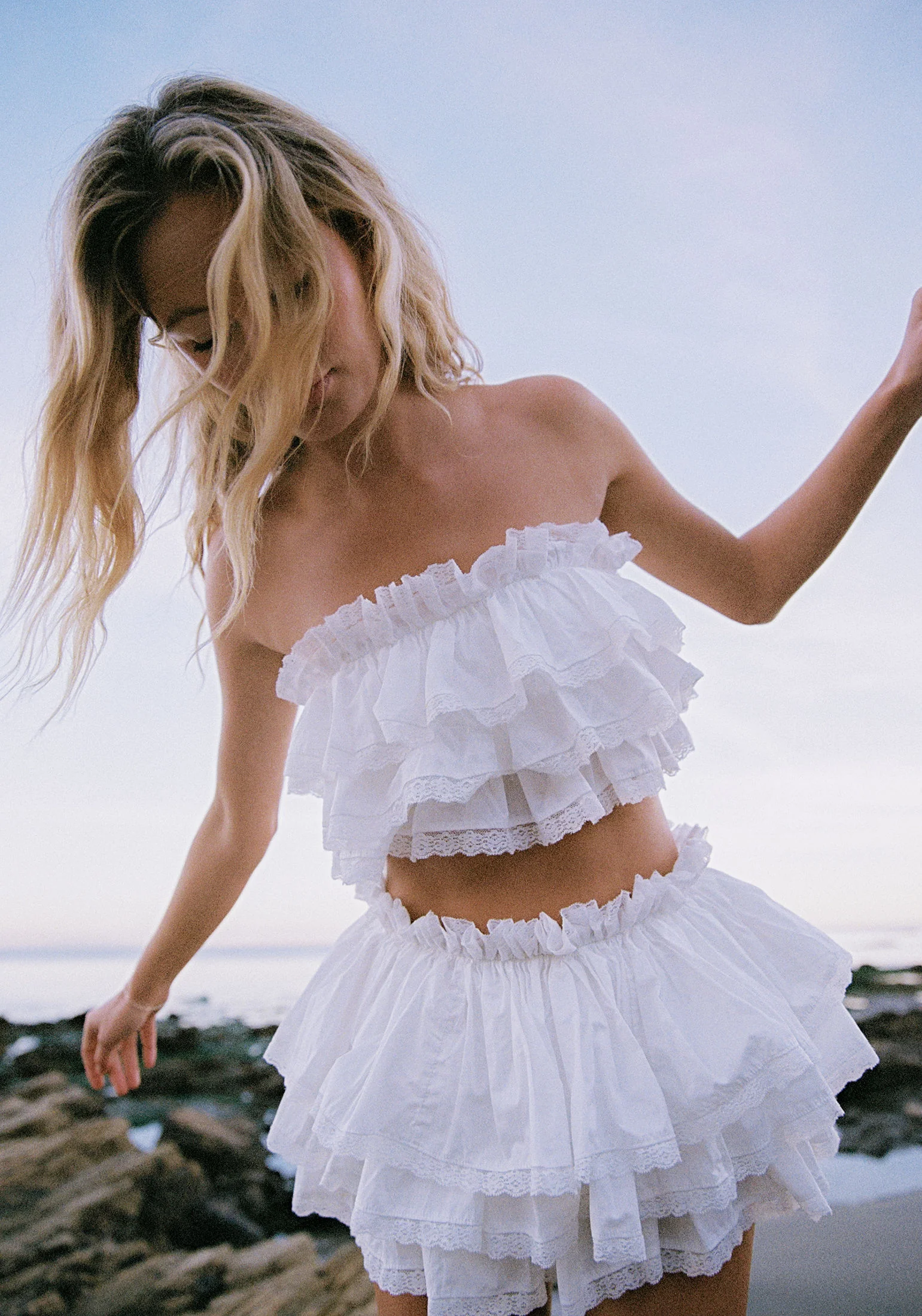 The Ivory Cotton Dauphine Knickers - Image 27