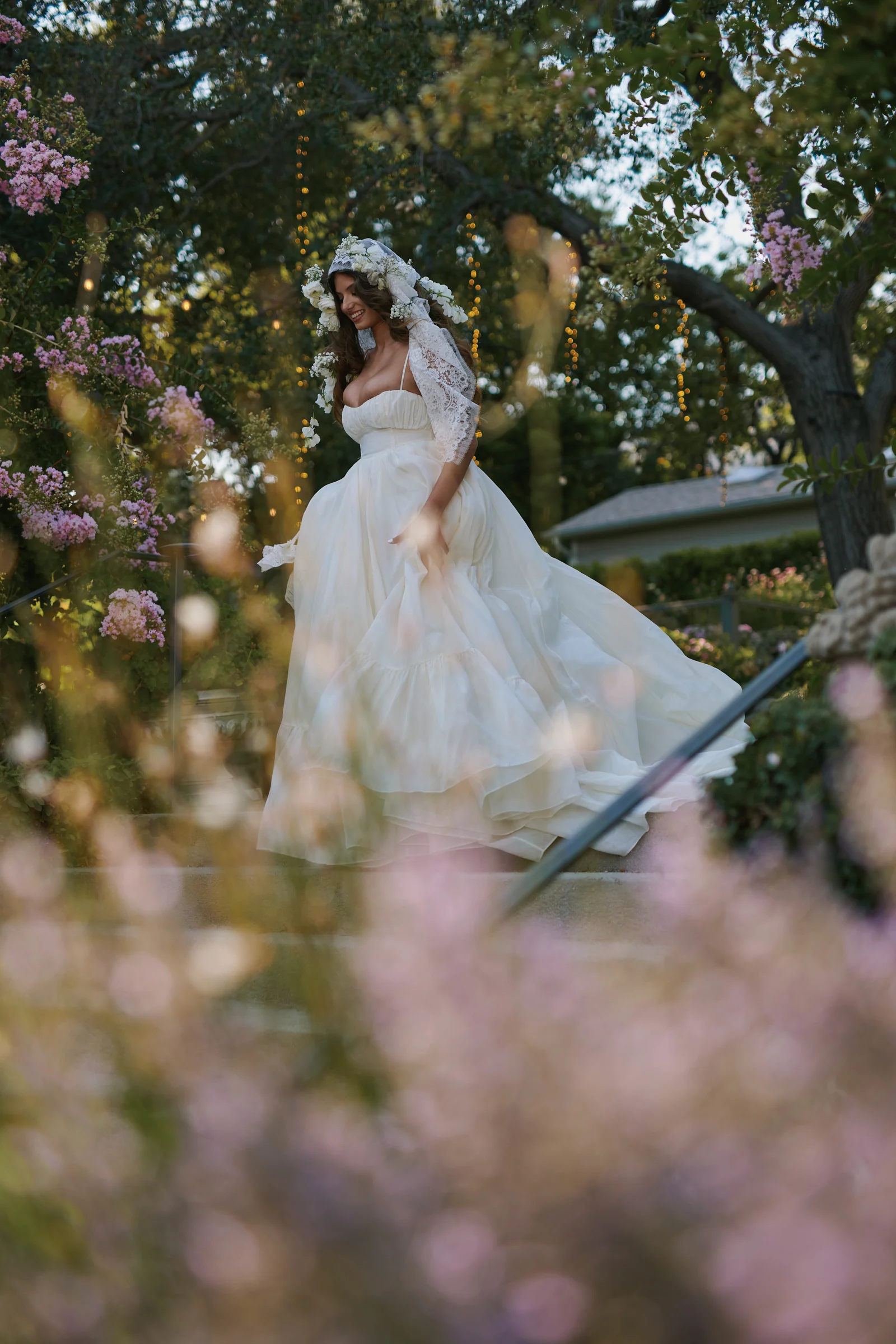 The Ivory Organdy Destination Gown - Image 4