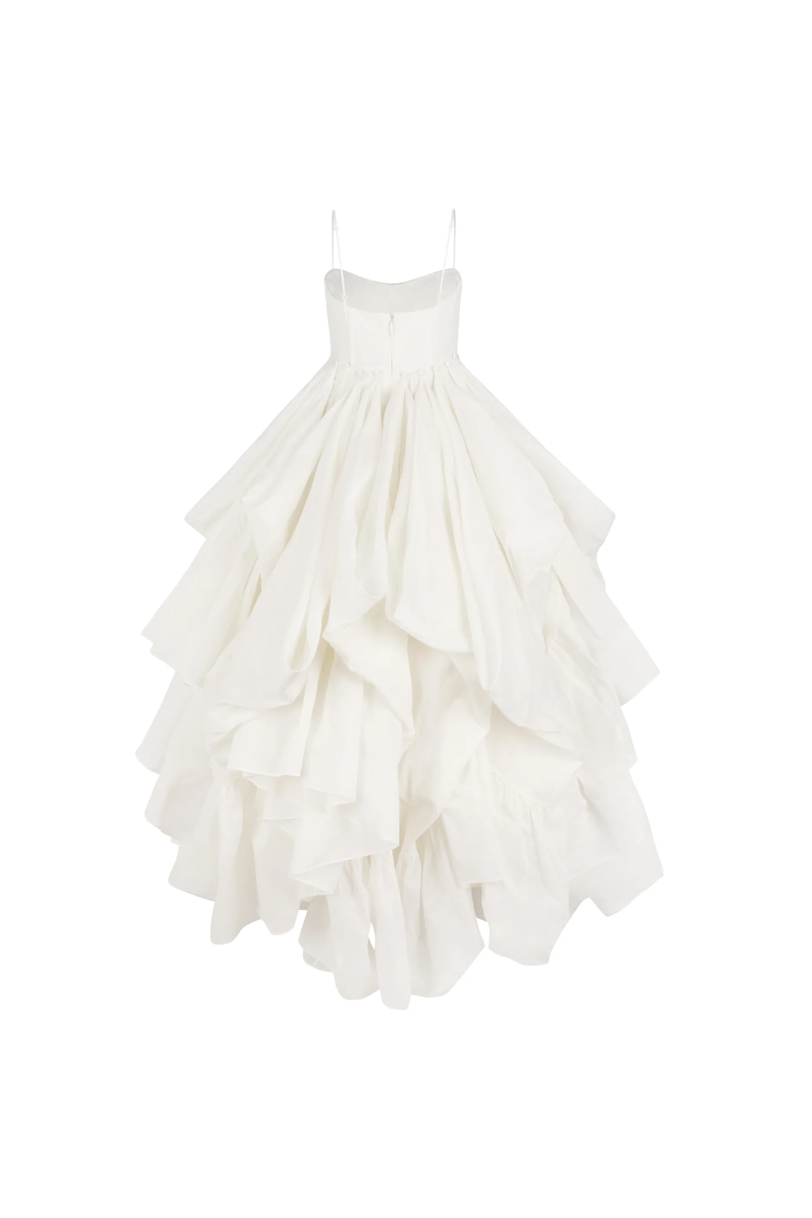The Ivory Organdy Destination Gown - Image 7