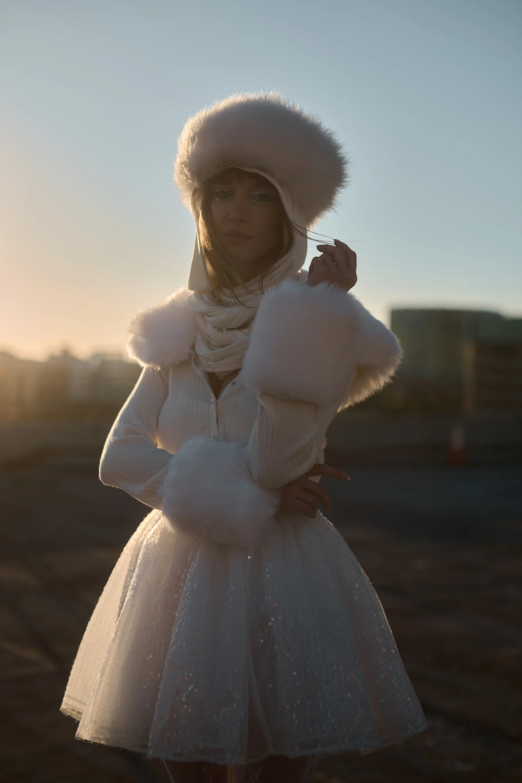 The Ivory Ice Skate Home Cardi - Image 11