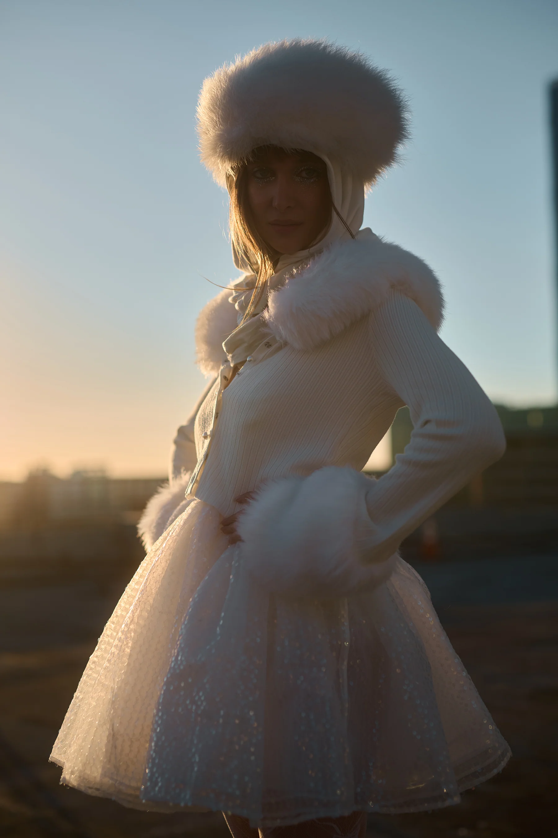 The Ivory Ice Skate Home Cardi - Image 12