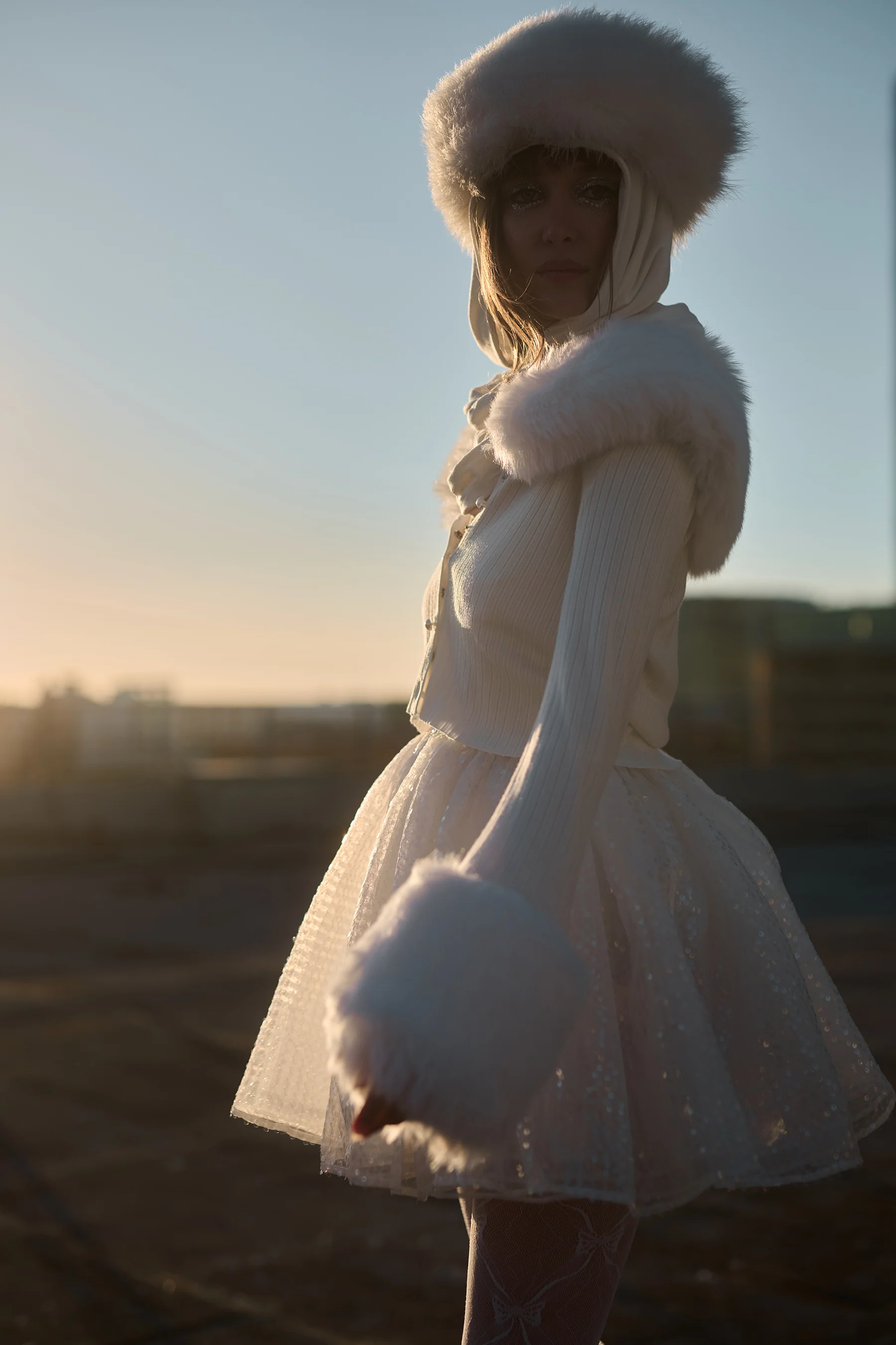 The Ivory Ice Skate Home Cardi - Image 13