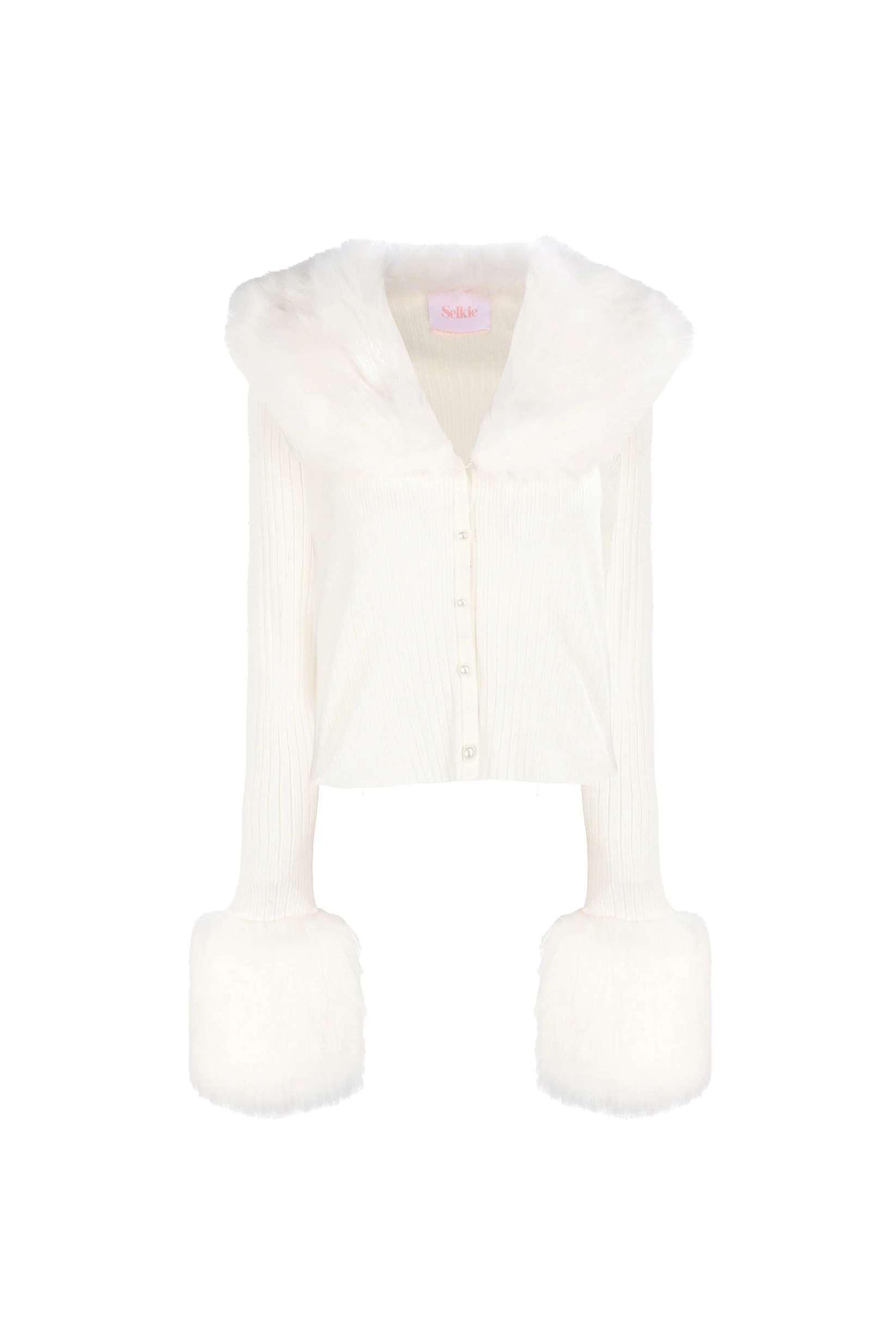 The Ivory Ice Skate Home Cardi - Image 3