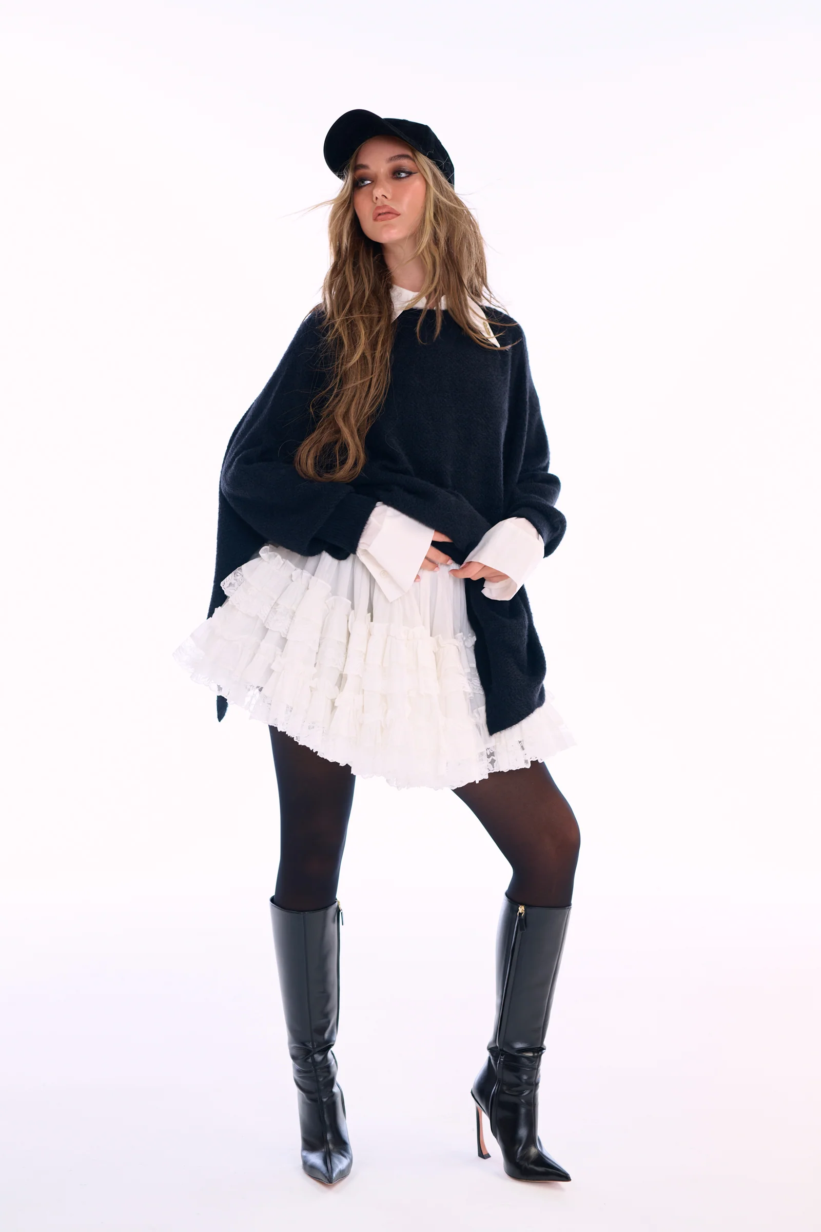 The Ivory Mini Pannier Petticoat - Image 8