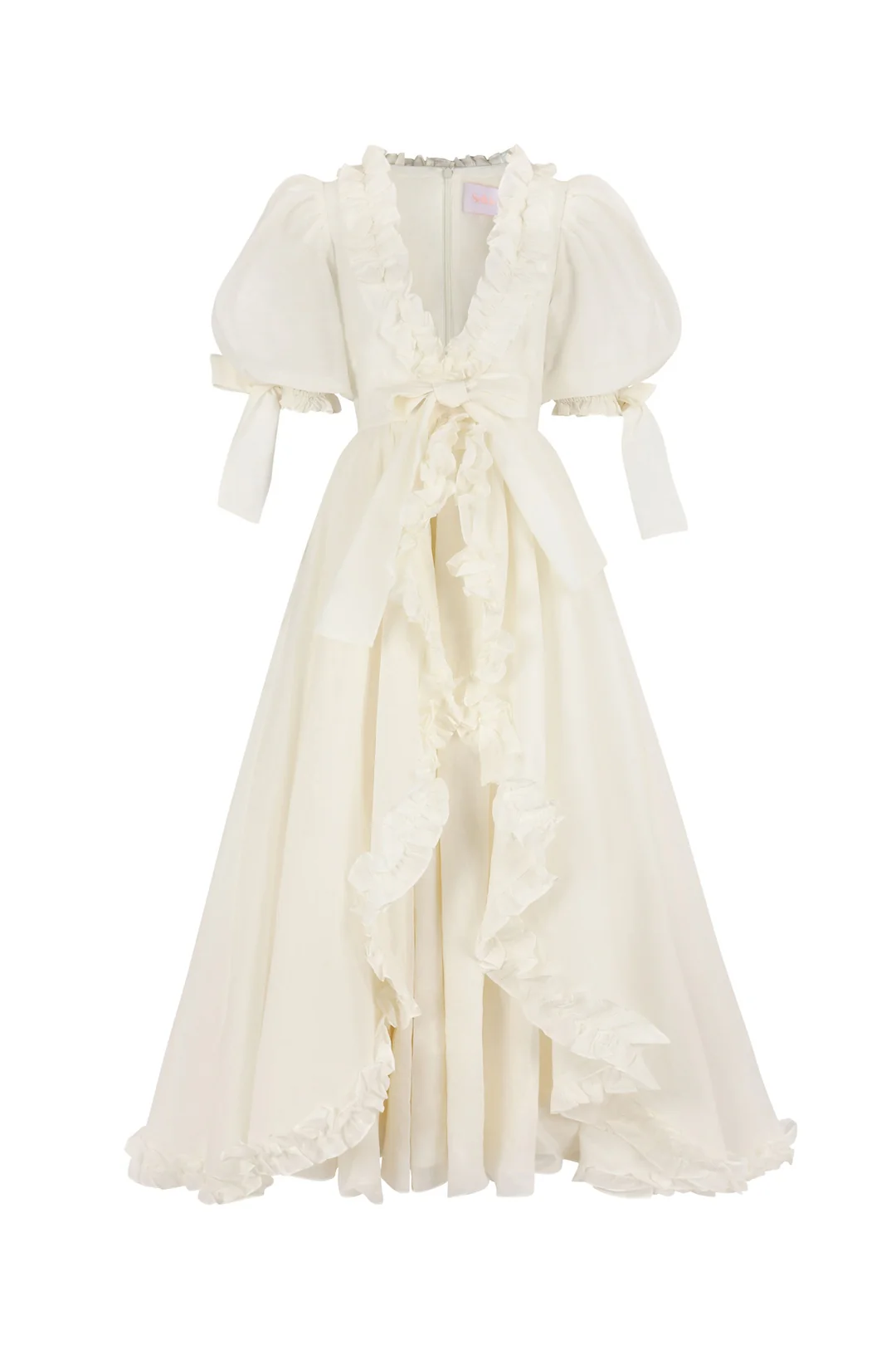 The Ivory Organdy Marie Gown - Image 10
