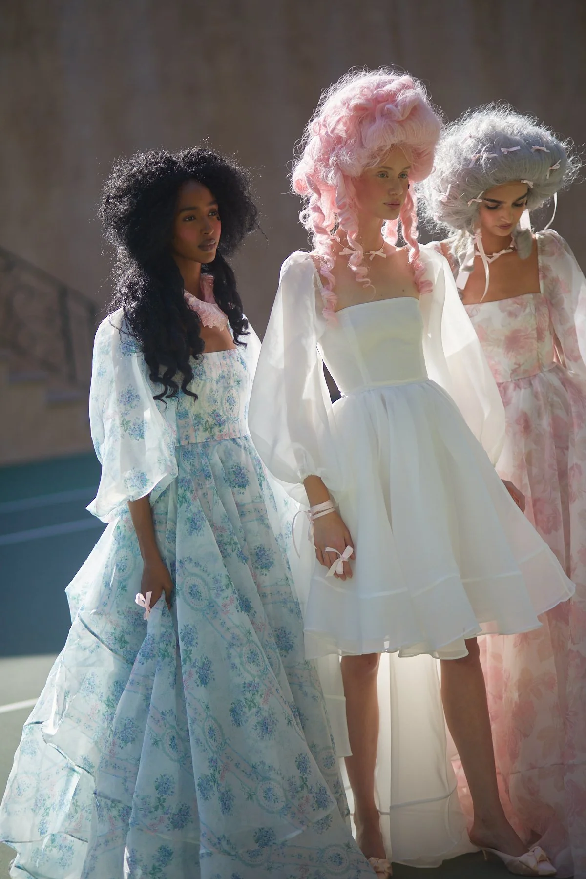 The Ivory Angel Mini Bustle Dress - Image 5