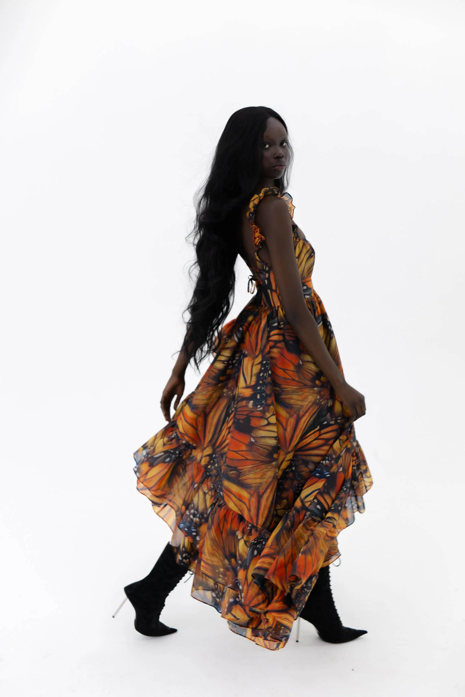 Legs for Days Monarchy Dress - Image 4