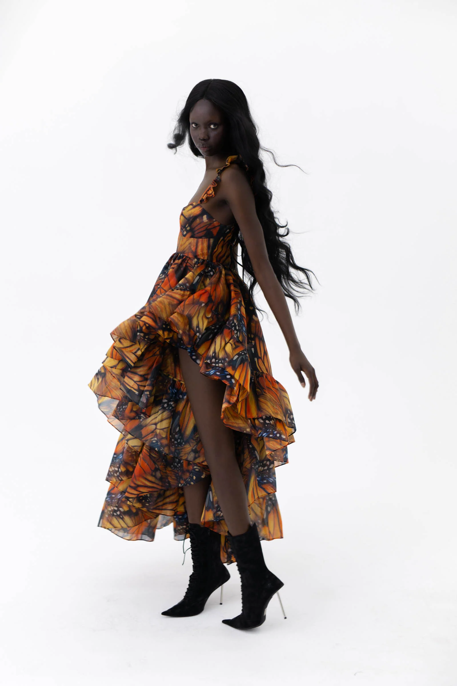 Legs for Days Monarchy Dress - Image 5