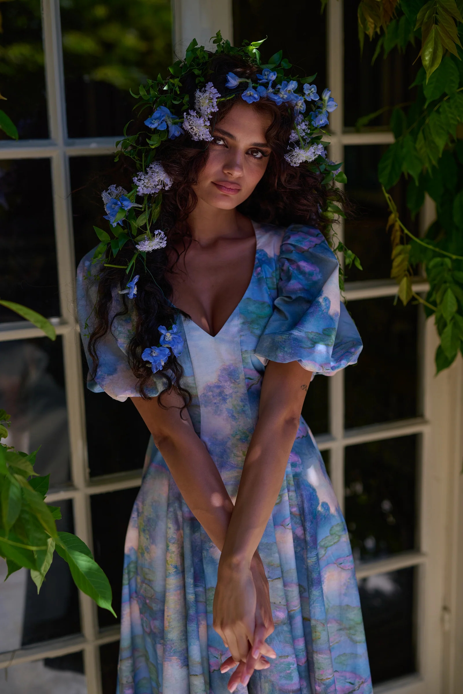 Morning On The Seine Sweetheart Day Dress - Image 6