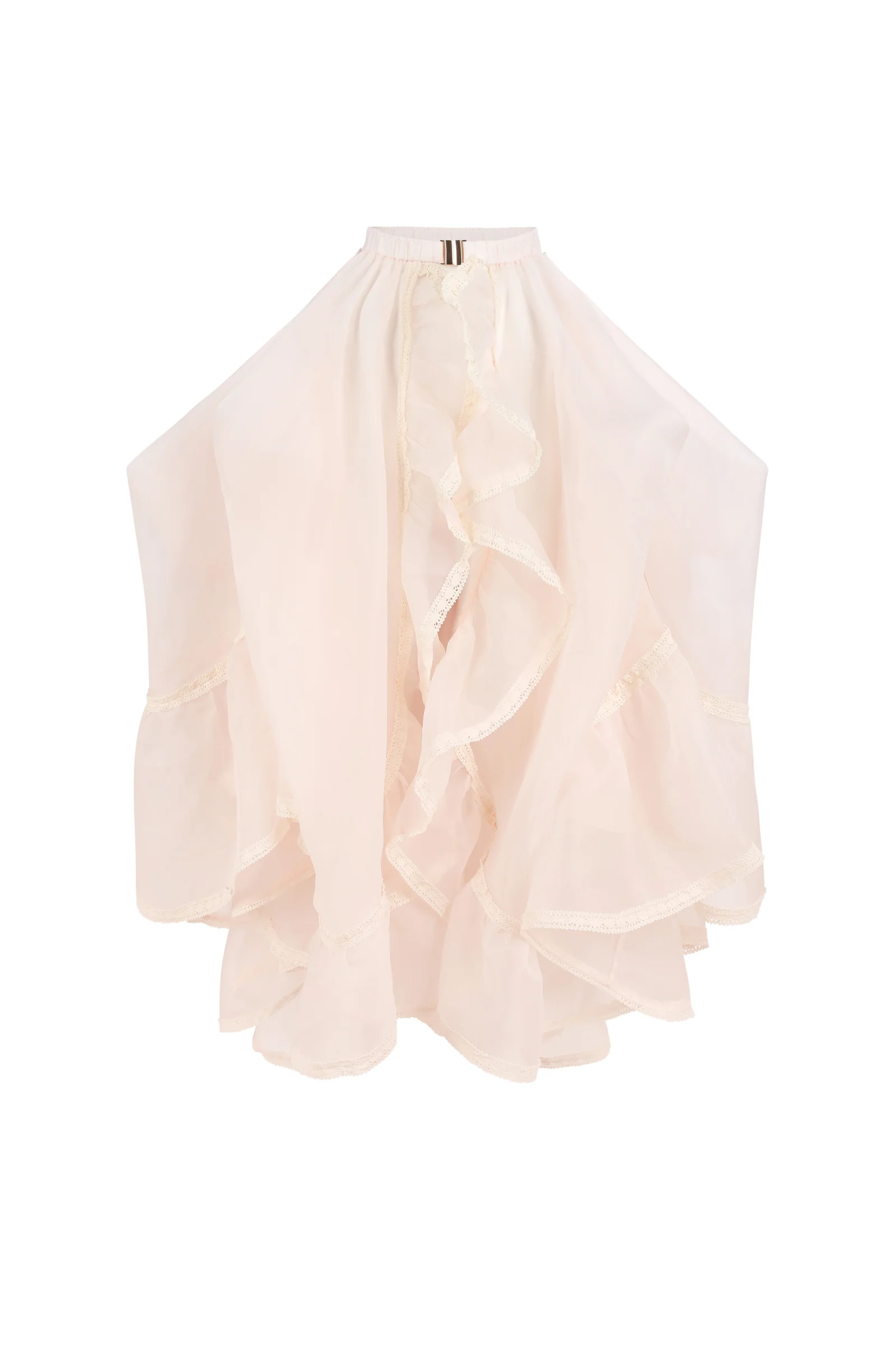 The Peach Skin Duchess Tournure - Image 10