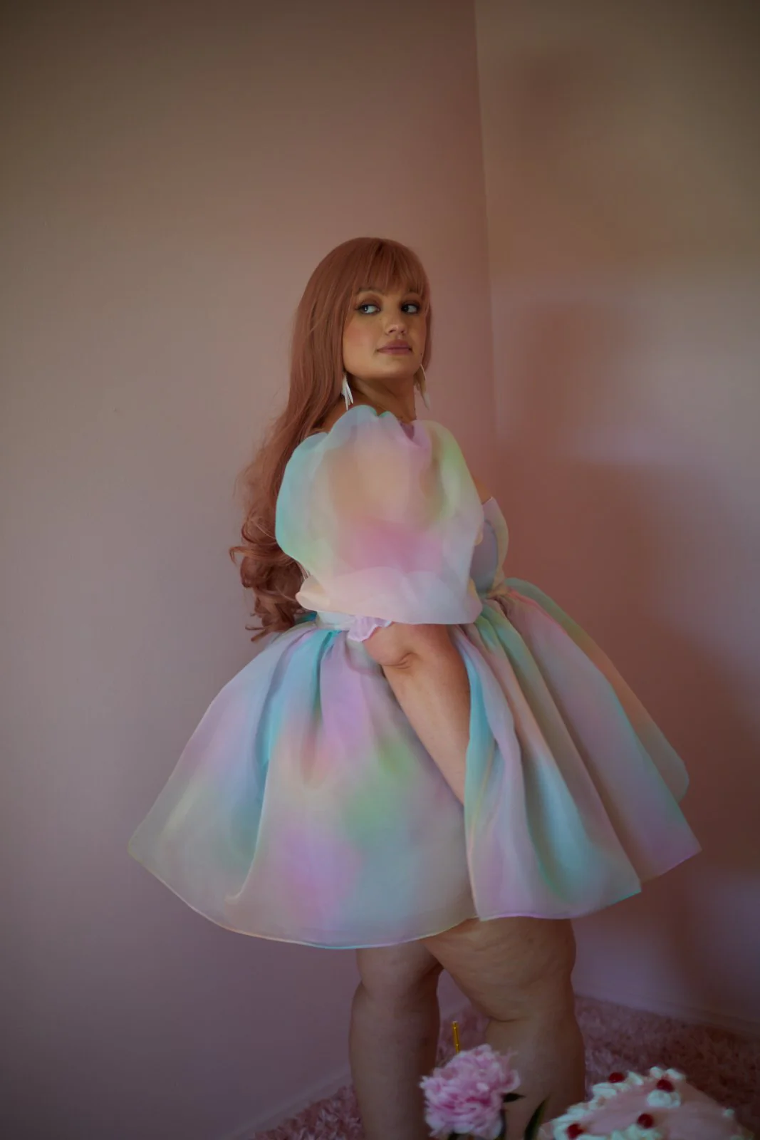 The Rainbow Puff Dress - Image 13