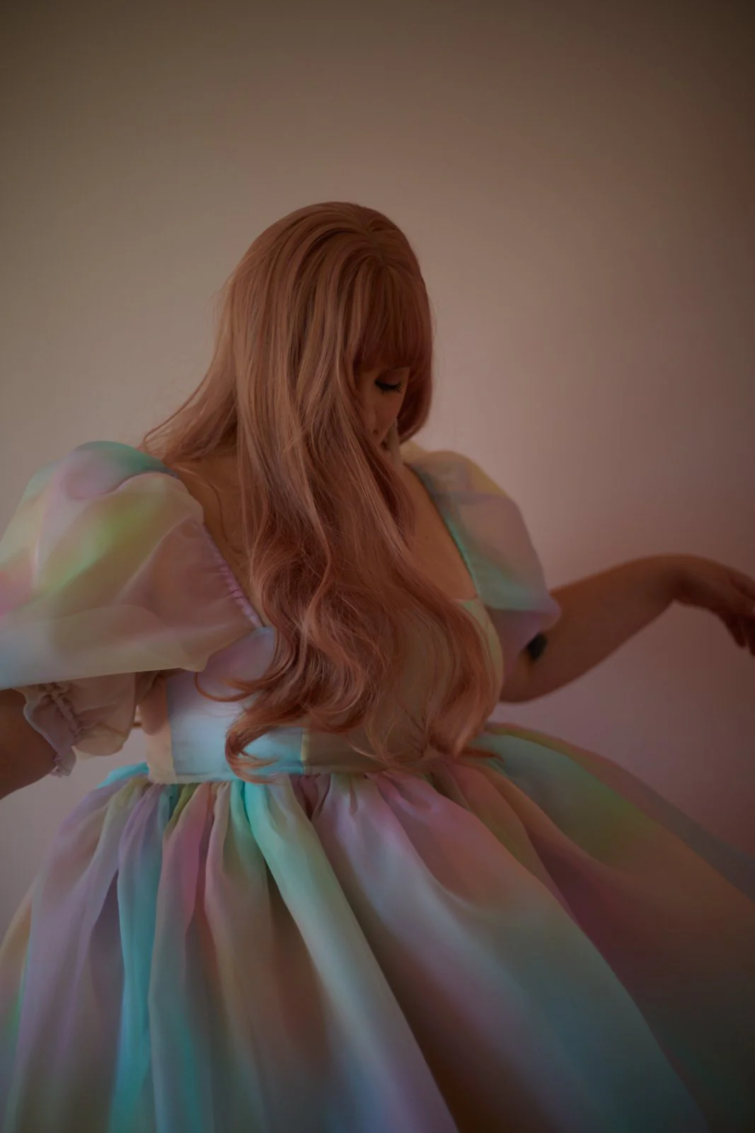 The Rainbow Puff Dress - Image 18