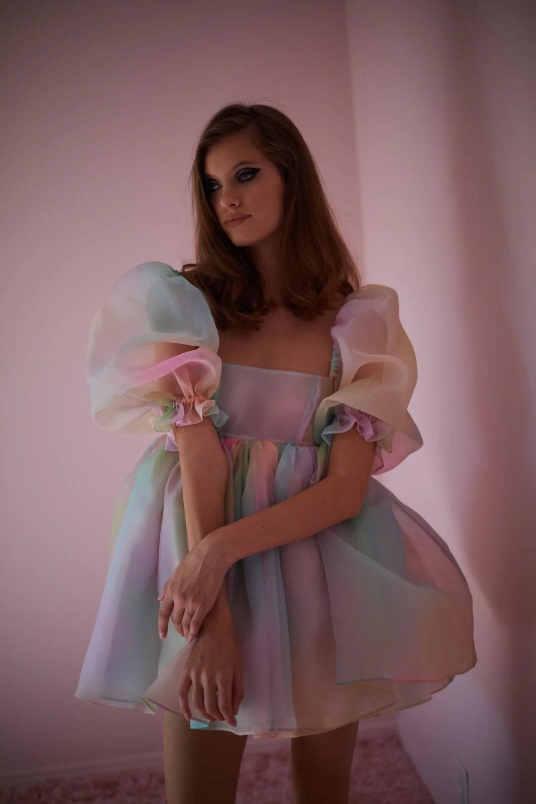 The Rainbow Puff Dress - Image 4