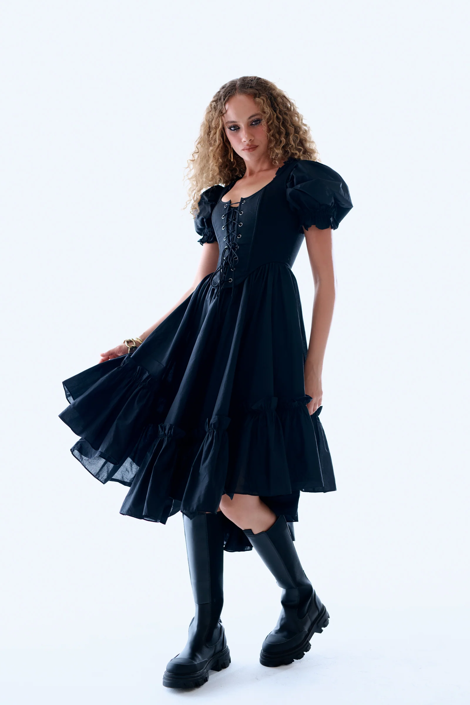 The Raven French Ritz Dress - Image 11