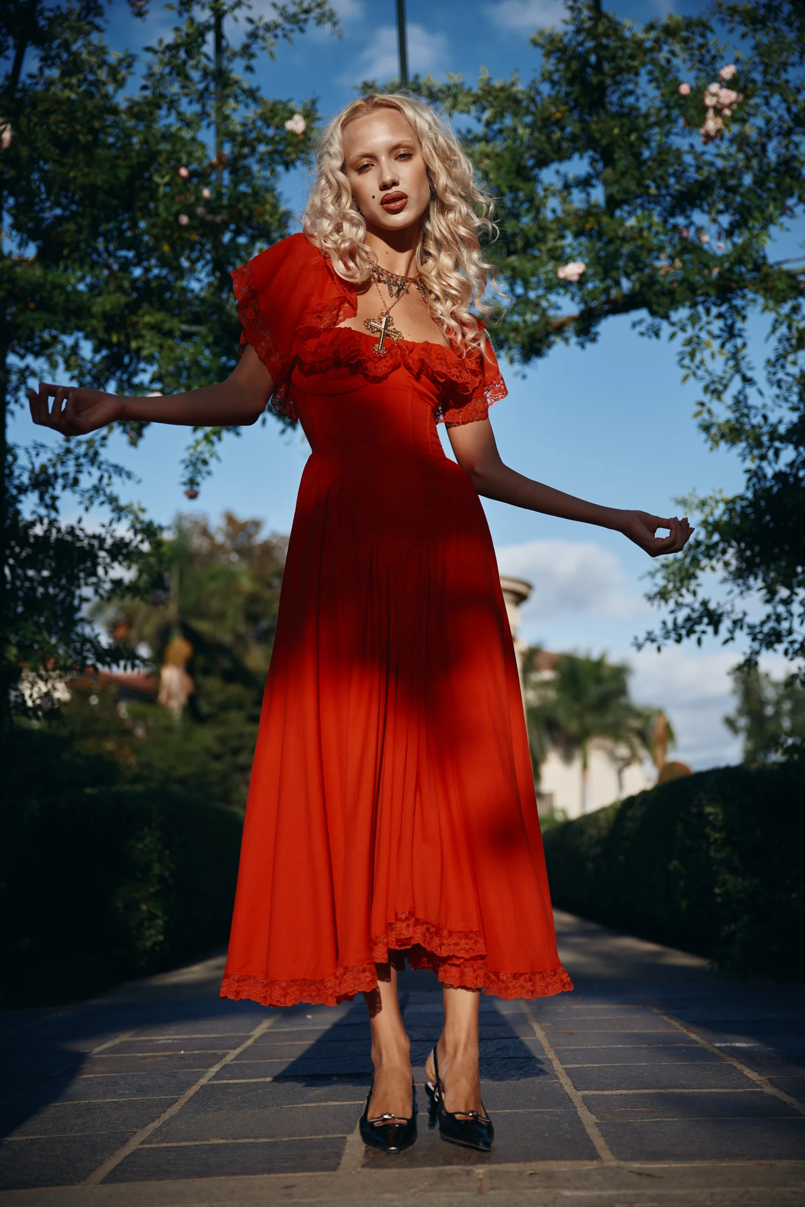 The Revolt Red Cupid Dress - Image 7